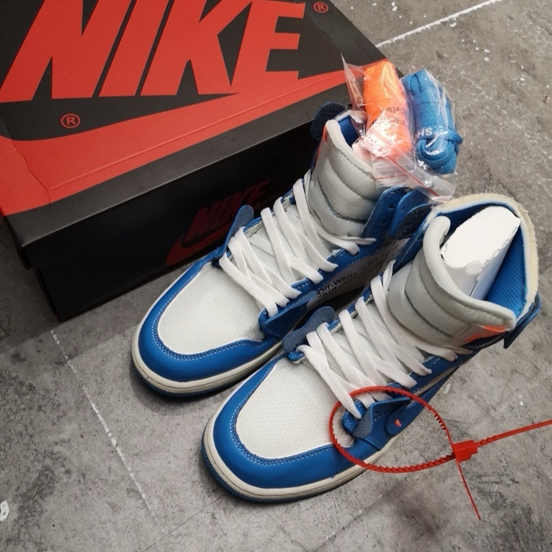 SNEAKERS AIR JORDAN 1 HIGH OFF WHITE