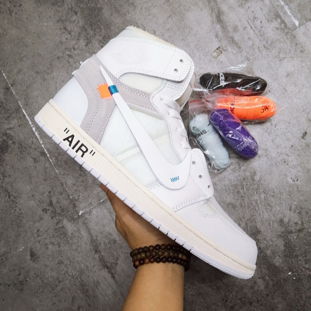 SNEAKERS AIR JORDAN 1 HIGH OFF WHITE