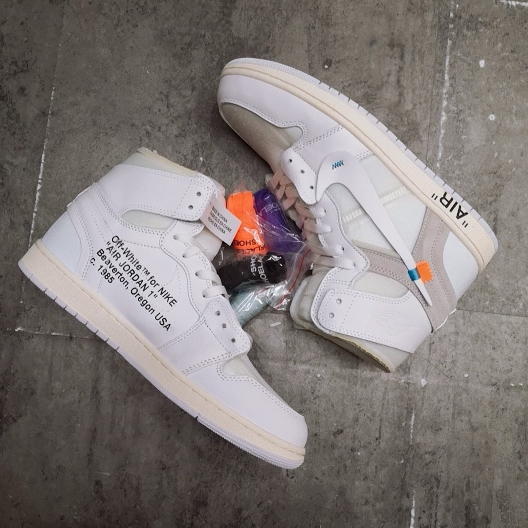 SNEAKERS AIR JORDAN 1 HIGH OFF WHITE