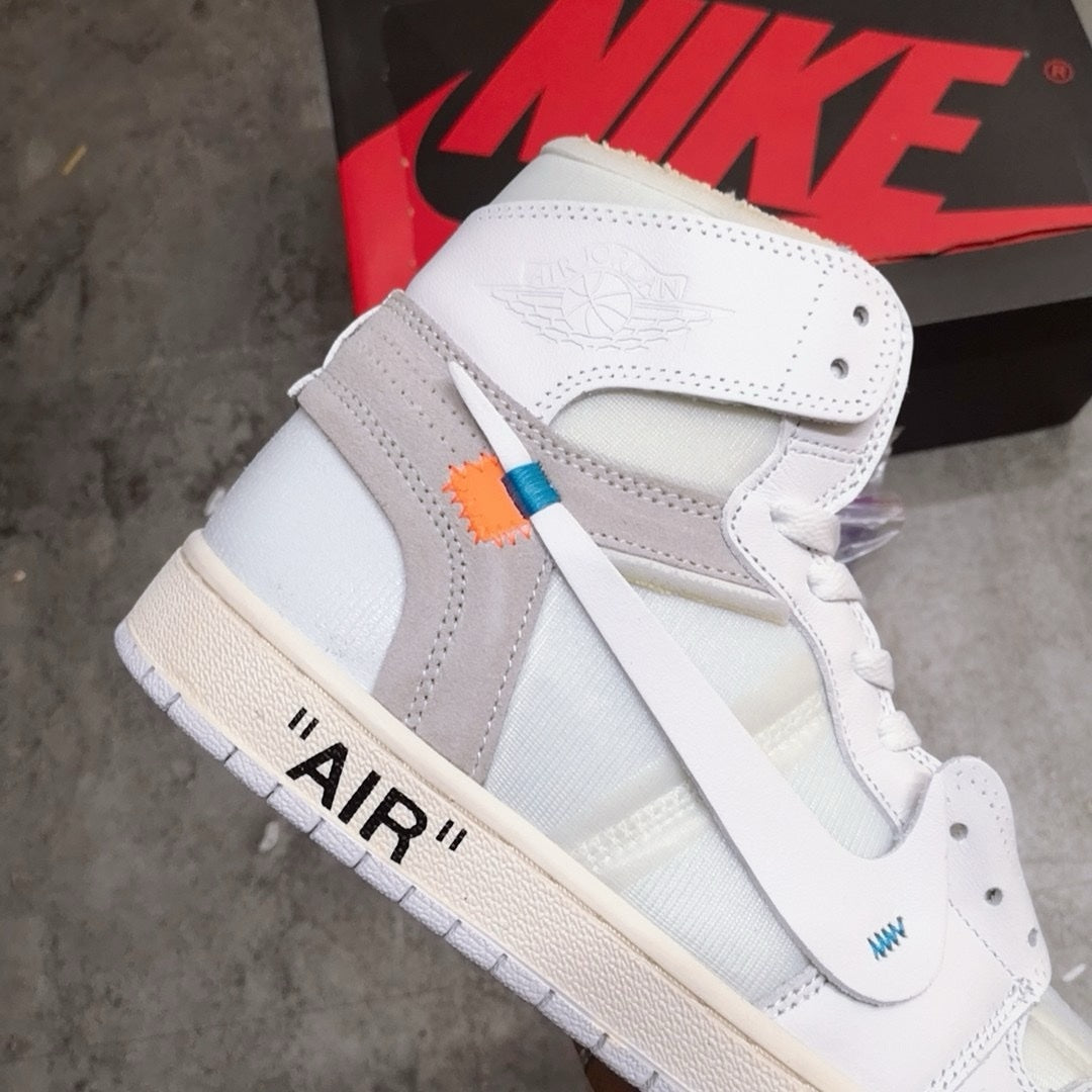 SNEAKERS AIR JORDAN 1 HIGH OFF WHITE