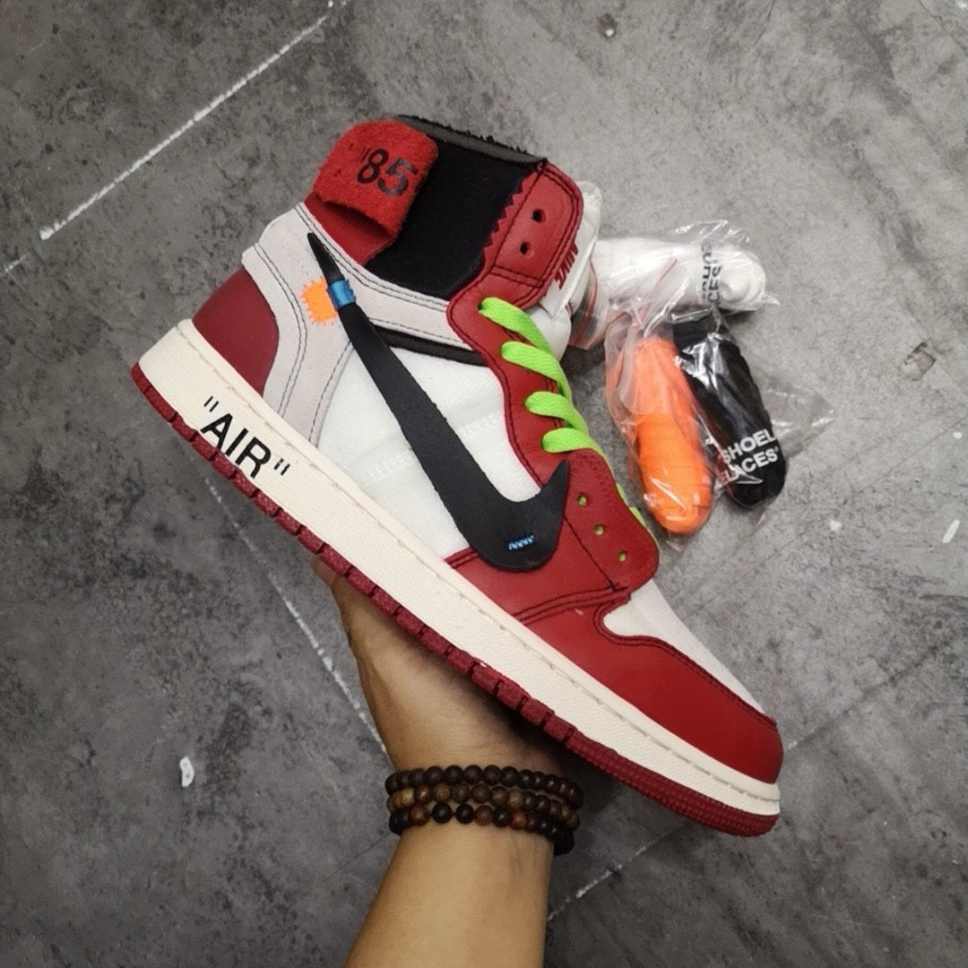 SNEAKERS AIR JORDAN 1 HIGH OFF WHITE