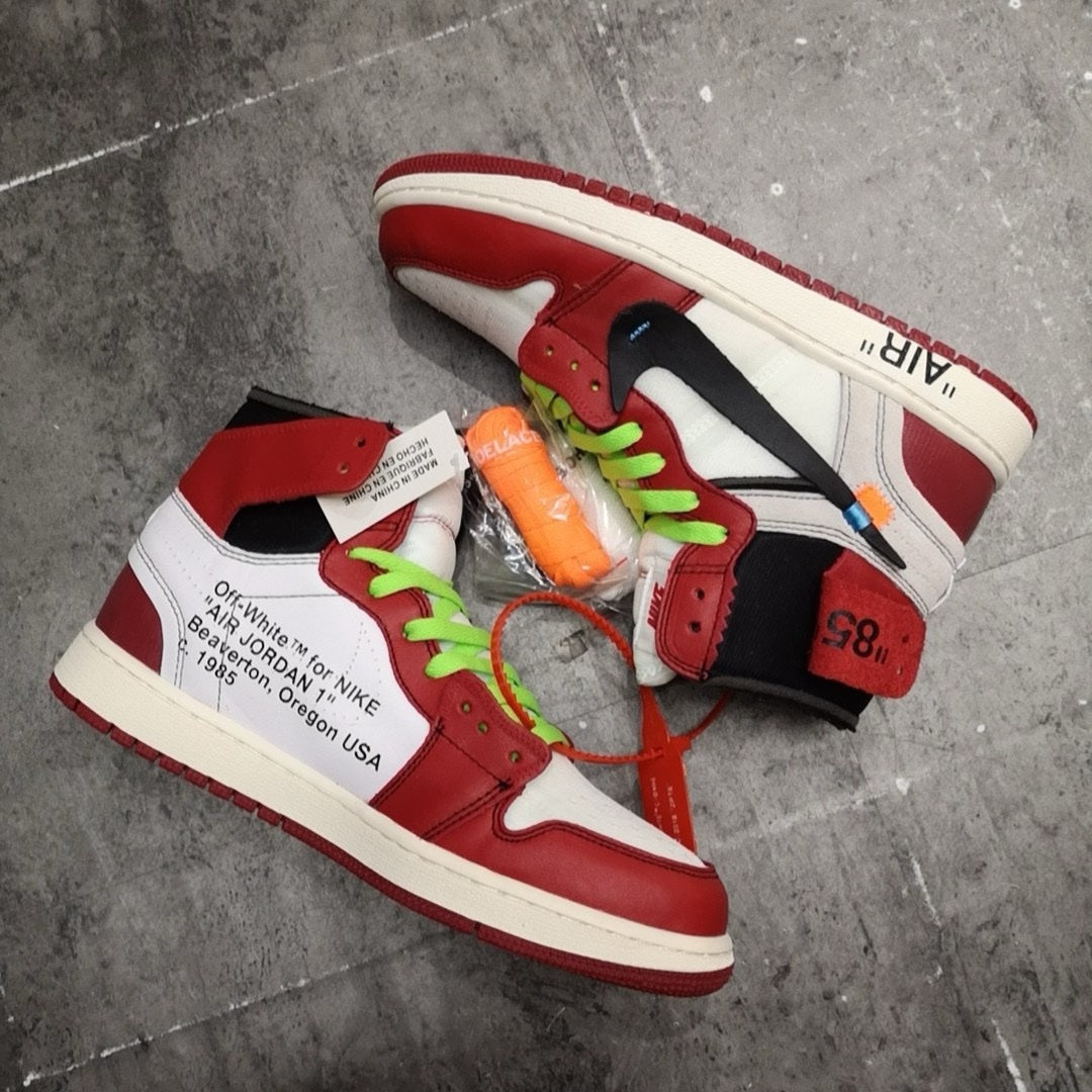 SNEAKERS AIR JORDAN 1 HIGH OFF WHITE