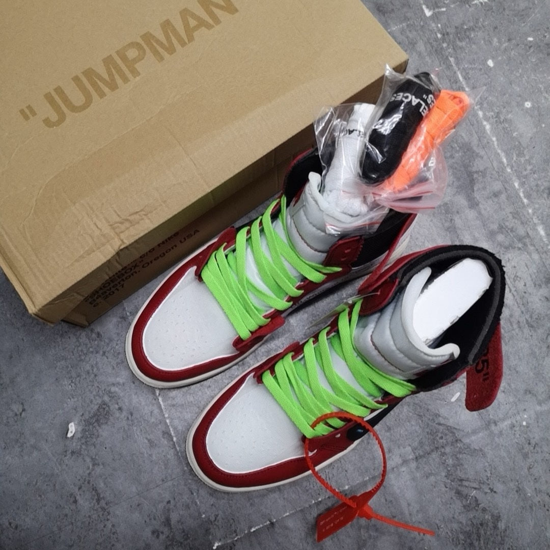 SNEAKERS AIR JORDAN 1 HIGH OFF WHITE