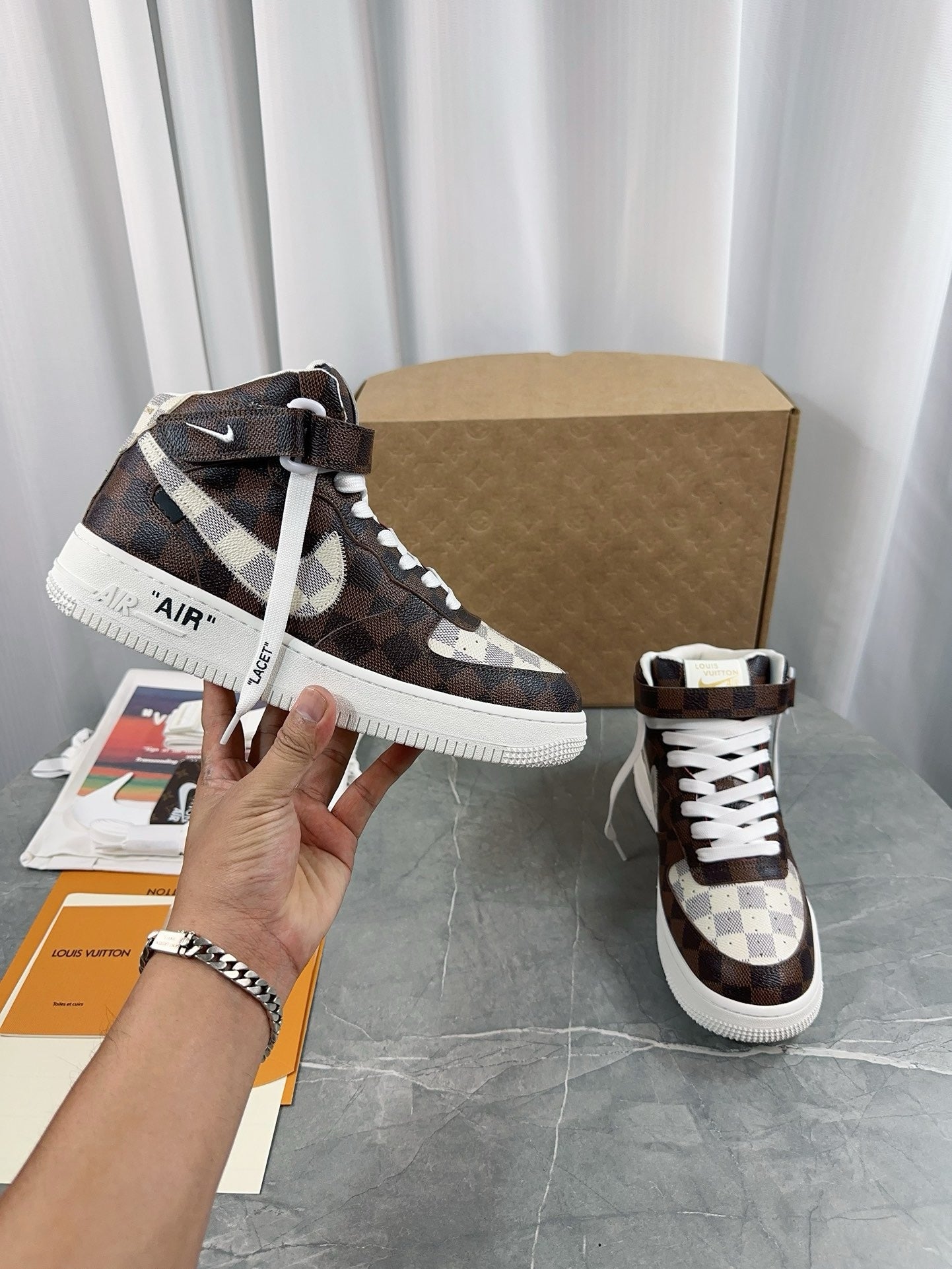 SNEAKERS AIR FORCE 1 X LOUIS VUITTON