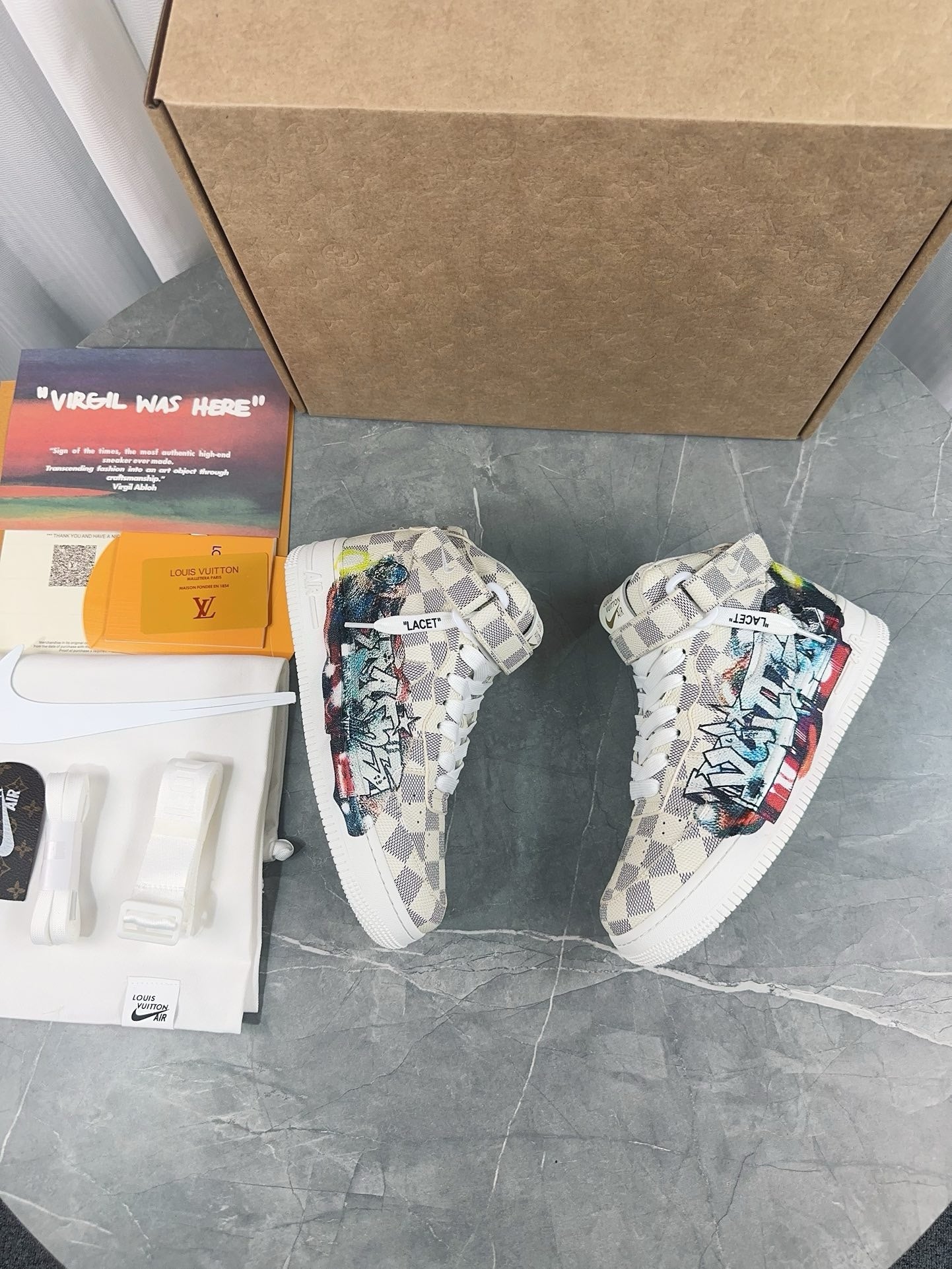 SNEAKERS AIR FORCE 1 X LOUIS VUITTON