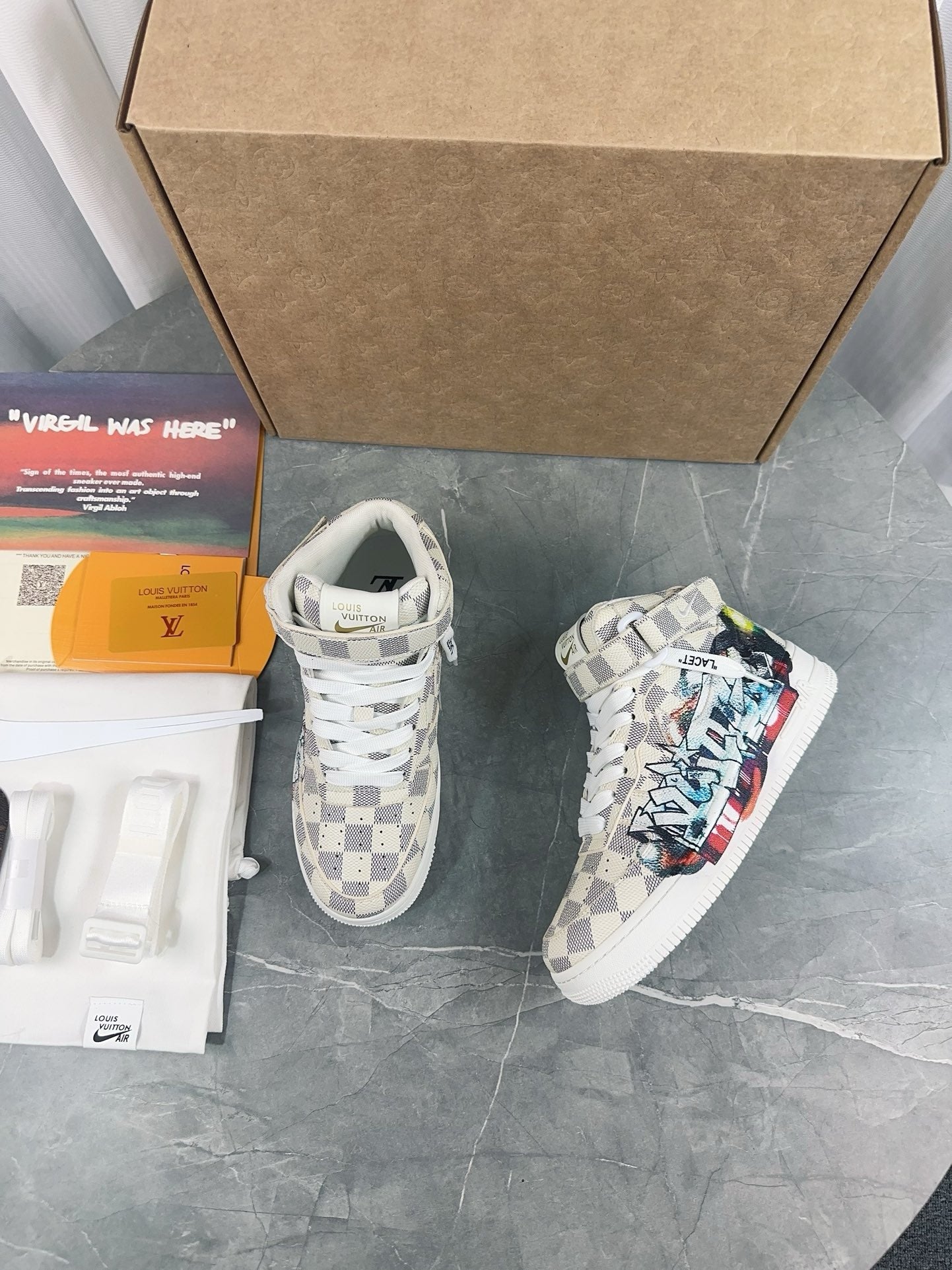 SNEAKERS AIR FORCE 1 X LOUIS VUITTON