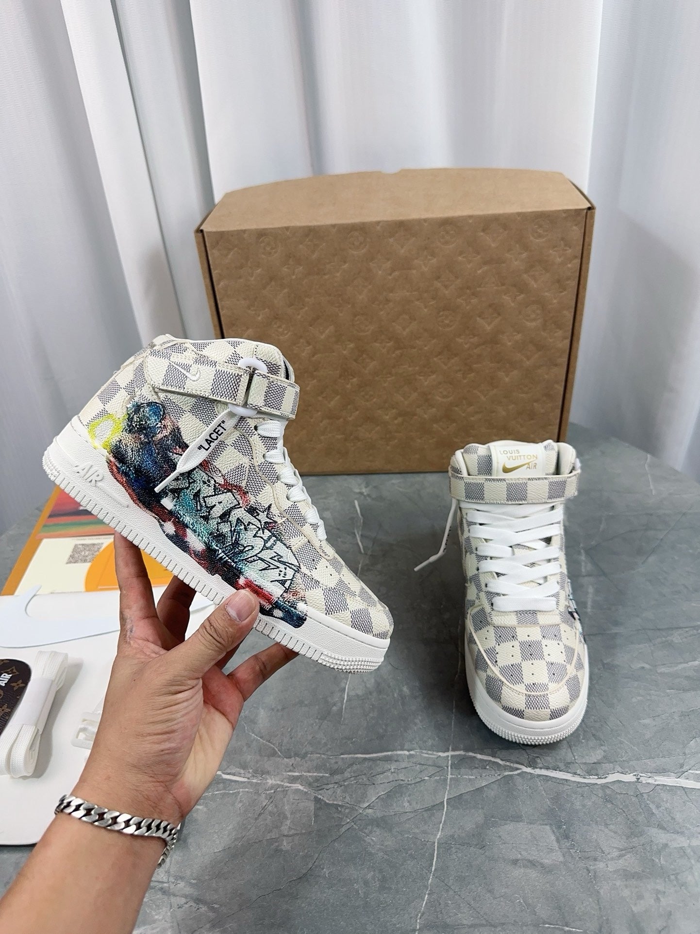 SNEAKERS AIR FORCE 1 X LOUIS VUITTON