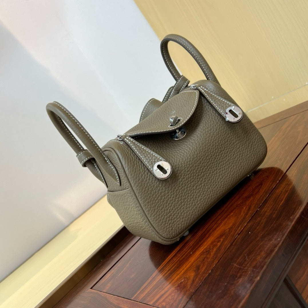 Sac A Main Hermes Lindy 19 Argent