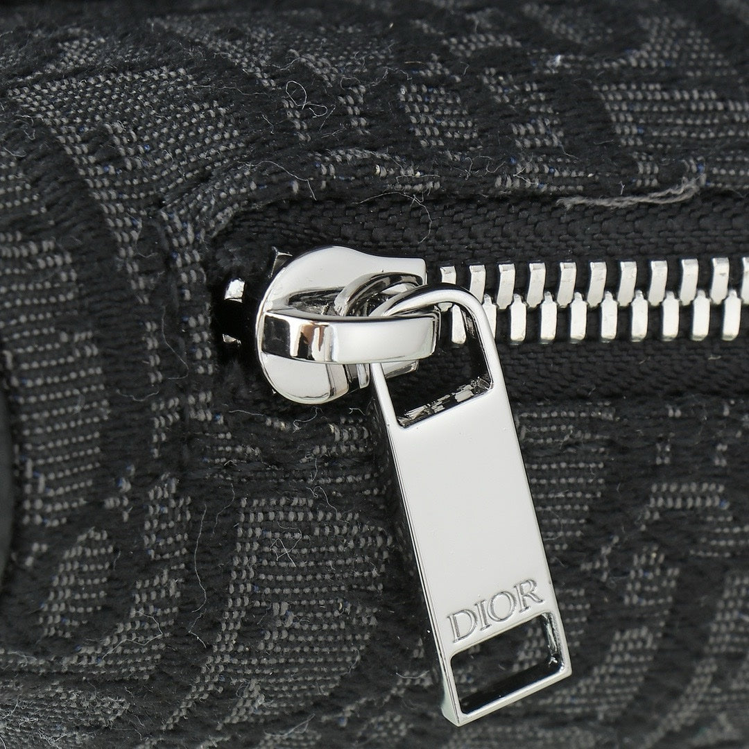 SACOCHE SADDLE DIOR OBLIQUE NOIR