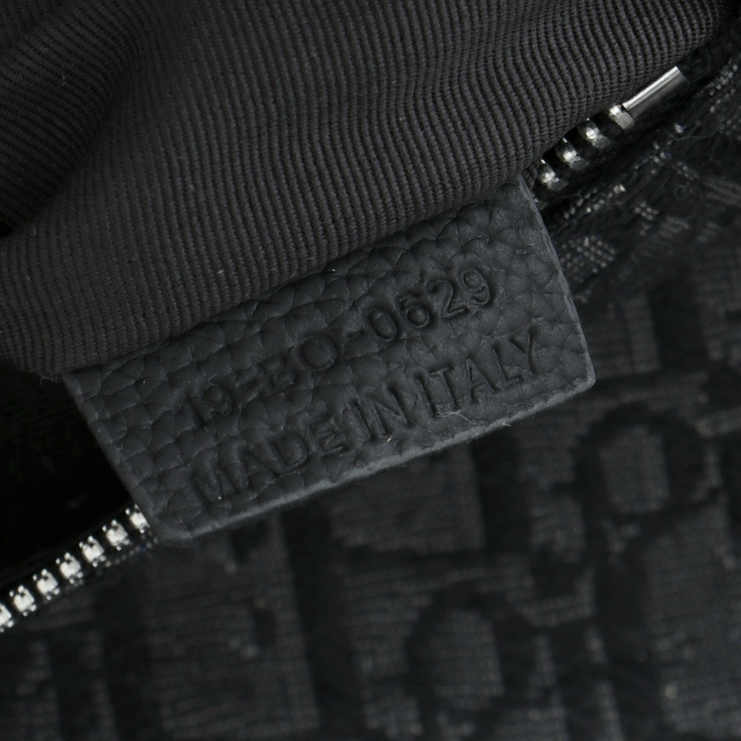 SACOCHE SADDLE DIOR OBLIQUE NOIR