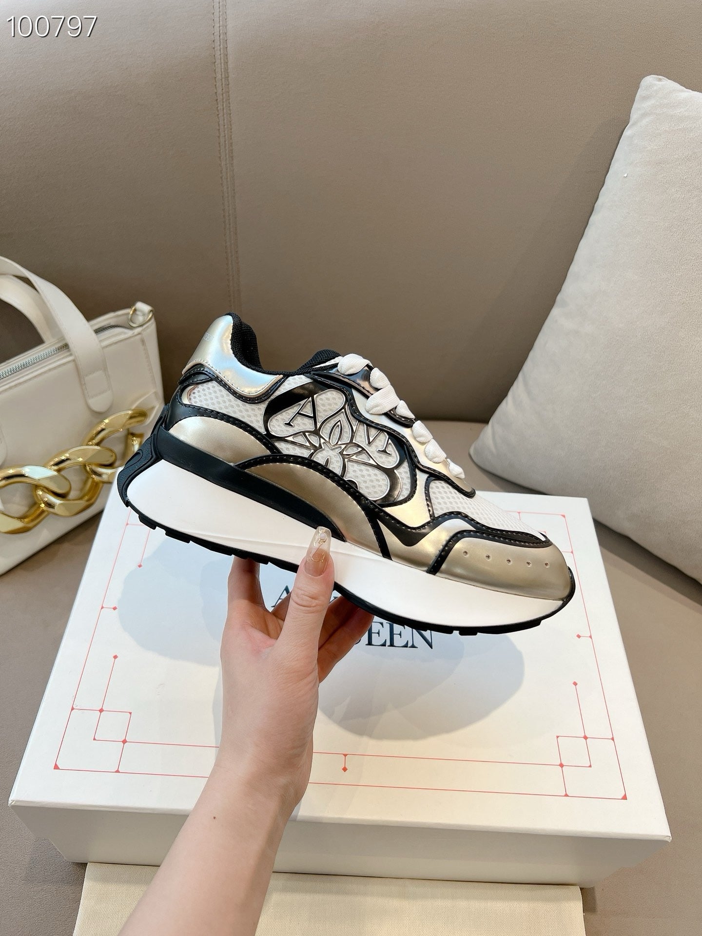 Sneakers Alexander McQueen Sprint Or 3D