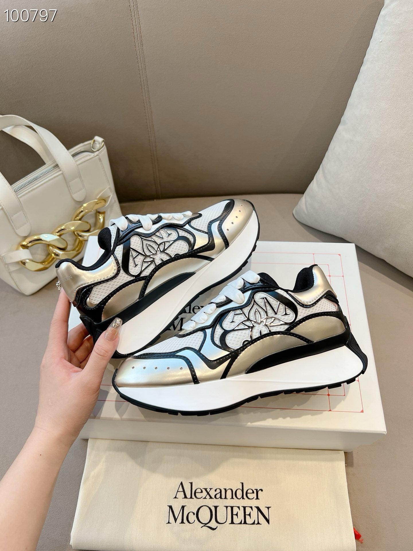 SNEAKERS ALEXANDER MCQUEEN SPRINT OR 3D