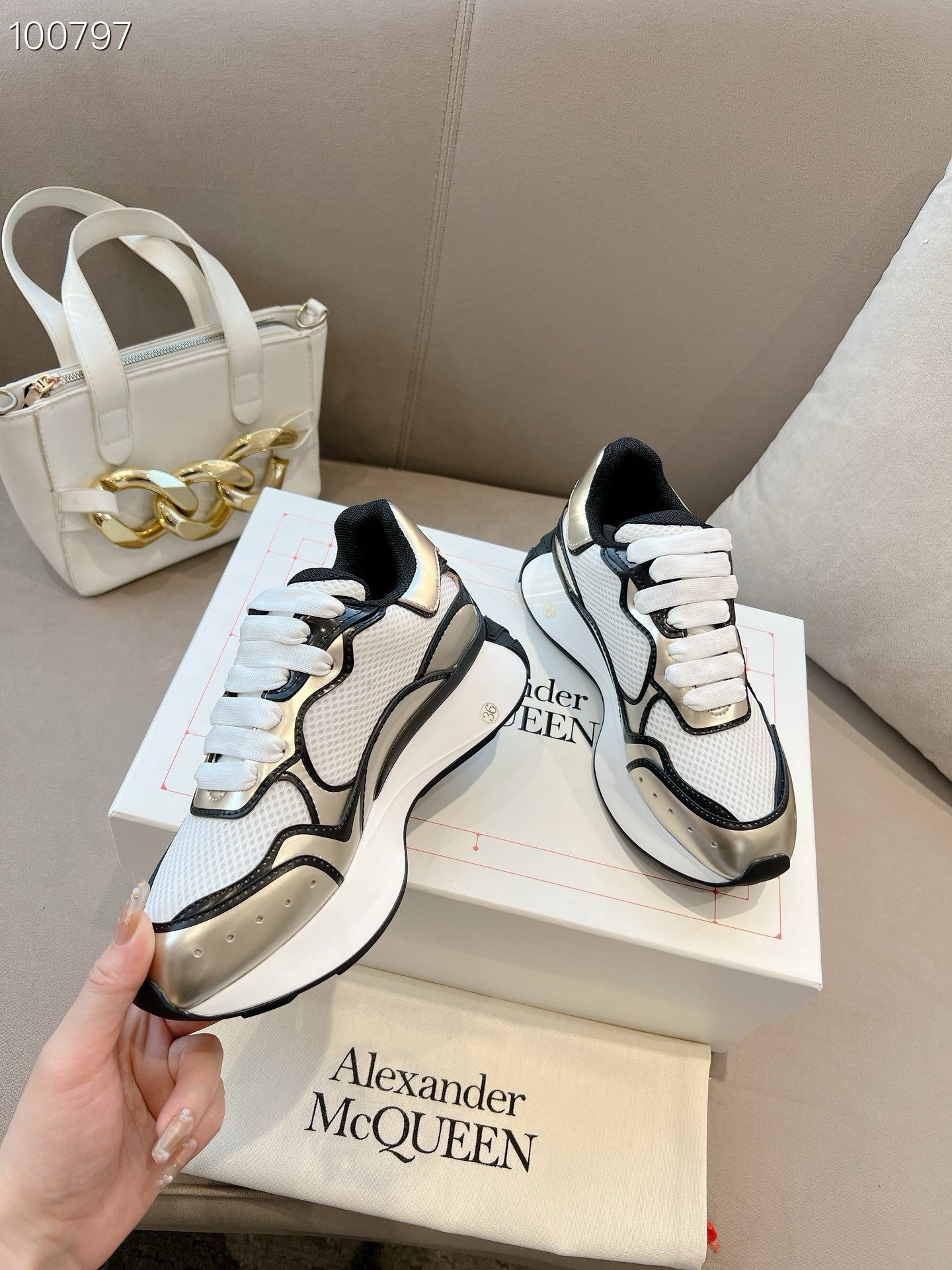 SNEAKERS ALEXANDER MCQUEEN SPRINT OR 3D