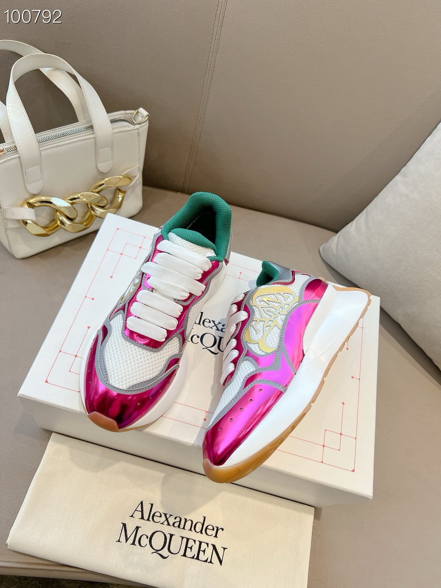 SNEAKERS ALEXANDER MCQUEEN SPRINT ROSE
