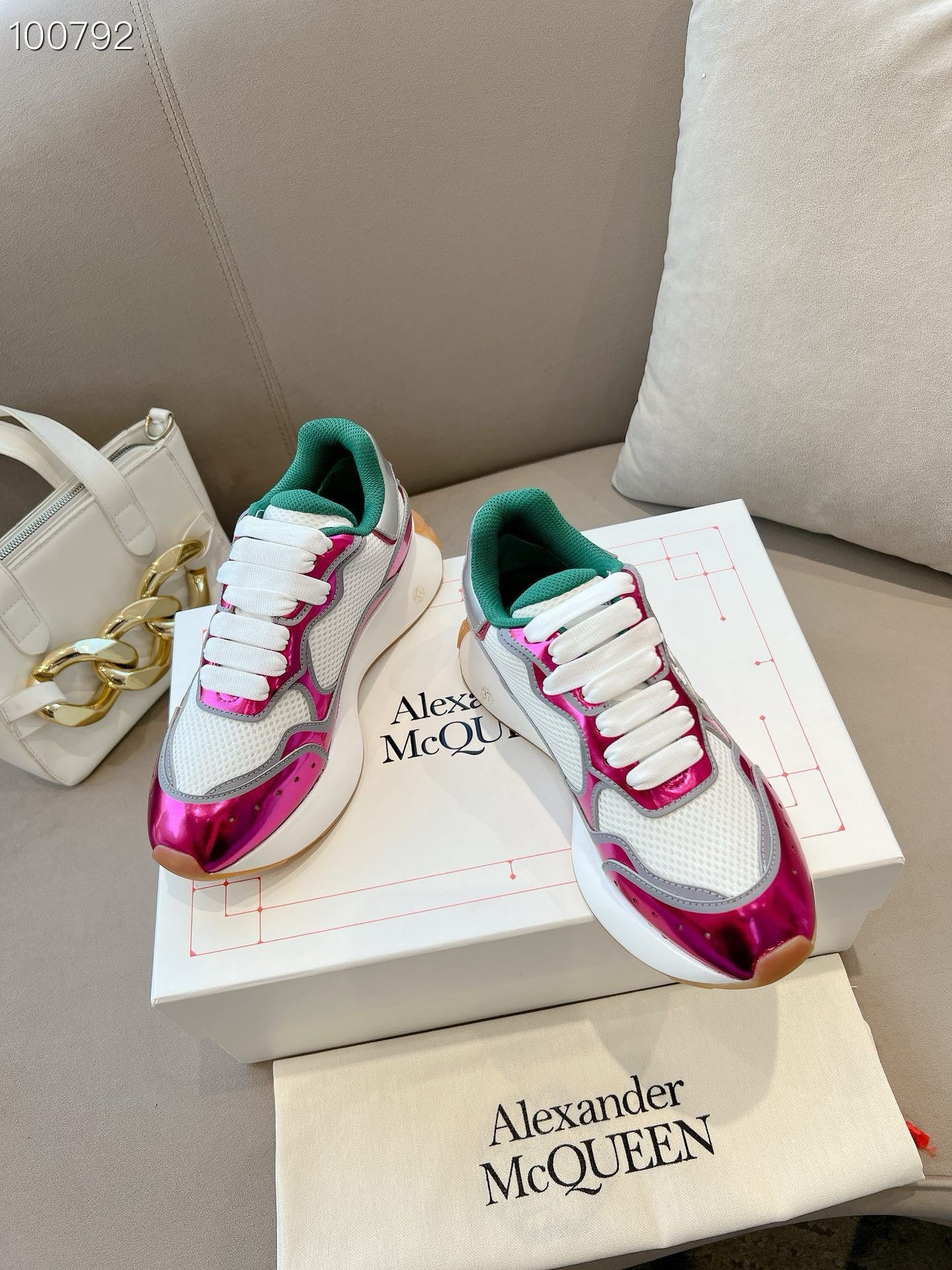 SNEAKERS ALEXANDER MCQUEEN SPRINT ROSE