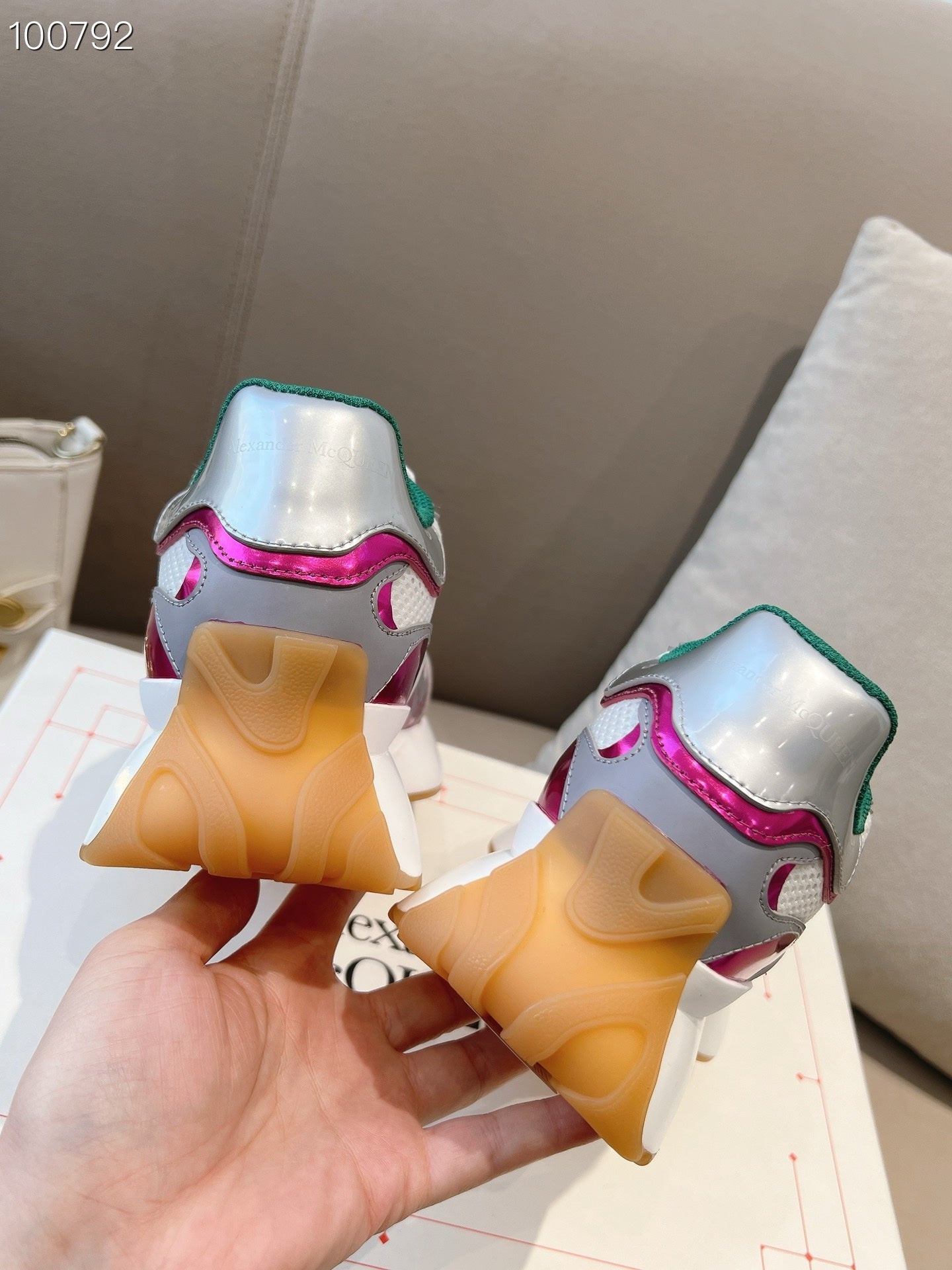 SNEAKERS ALEXANDER MCQUEEN SPRINT ROSE