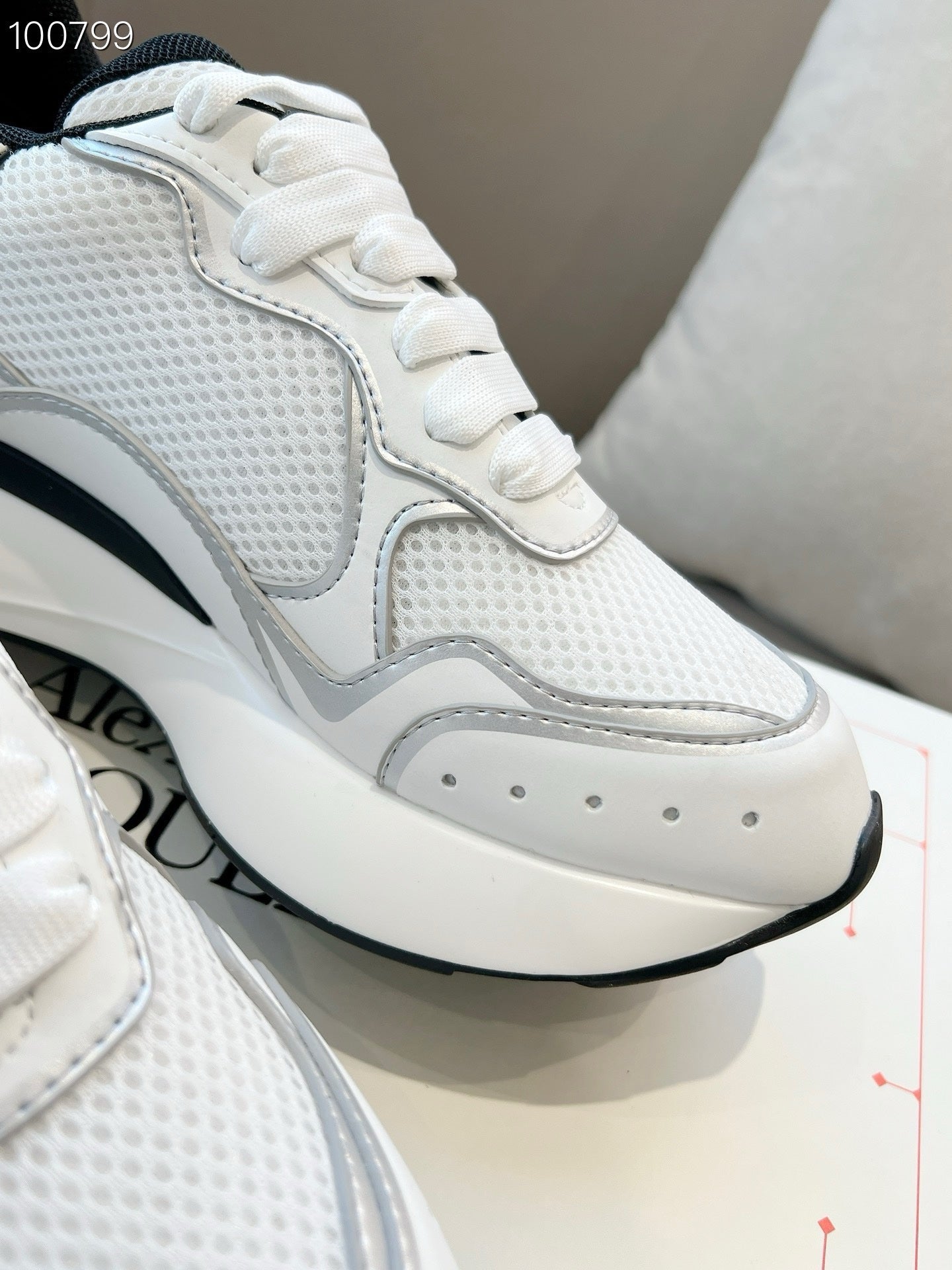 SNEAKERS ALEXANDER MCQUEEN SPRINT BLANC 3D