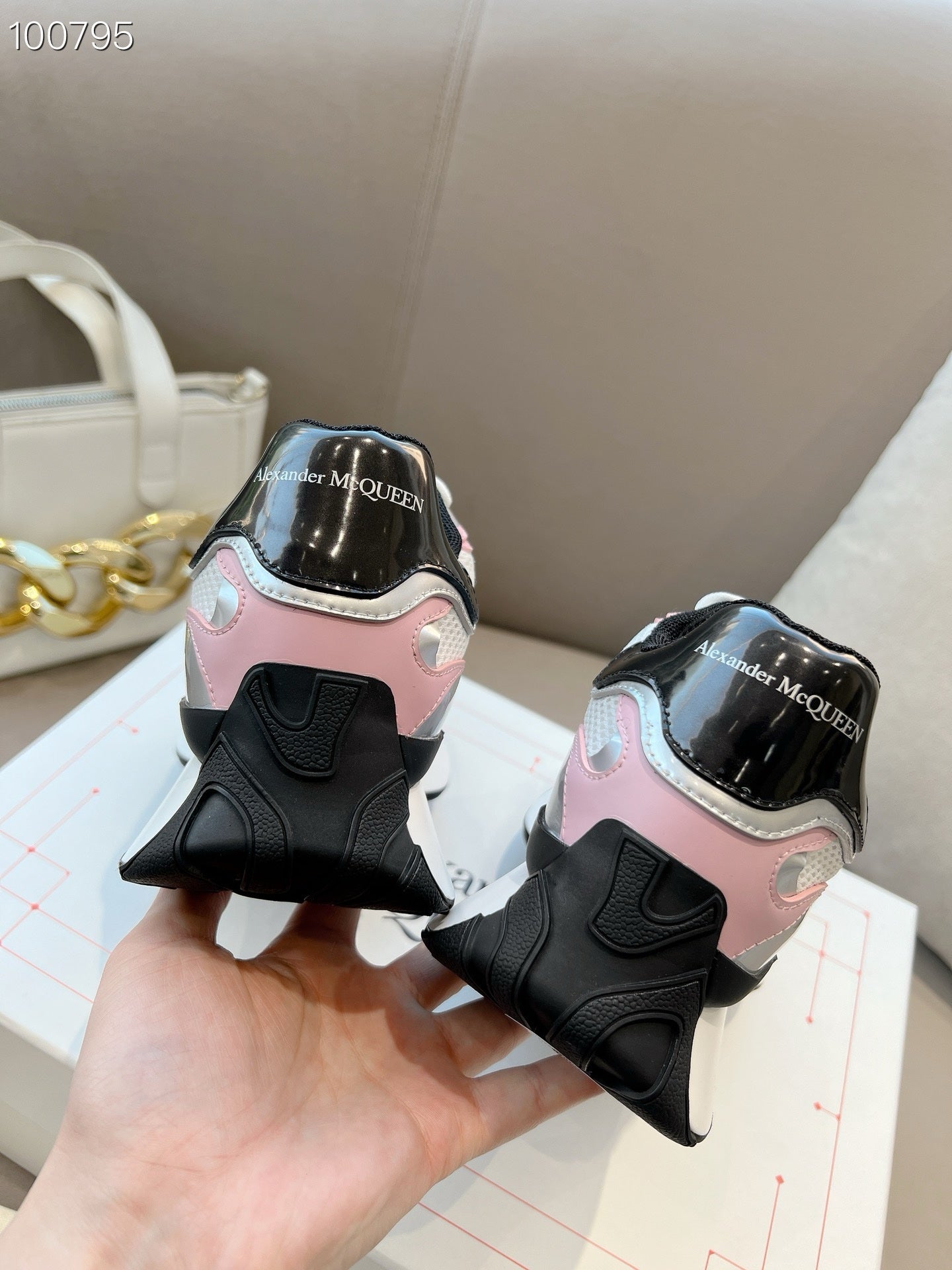 Sneakers Alexander McQueen Sprint Rose 3D