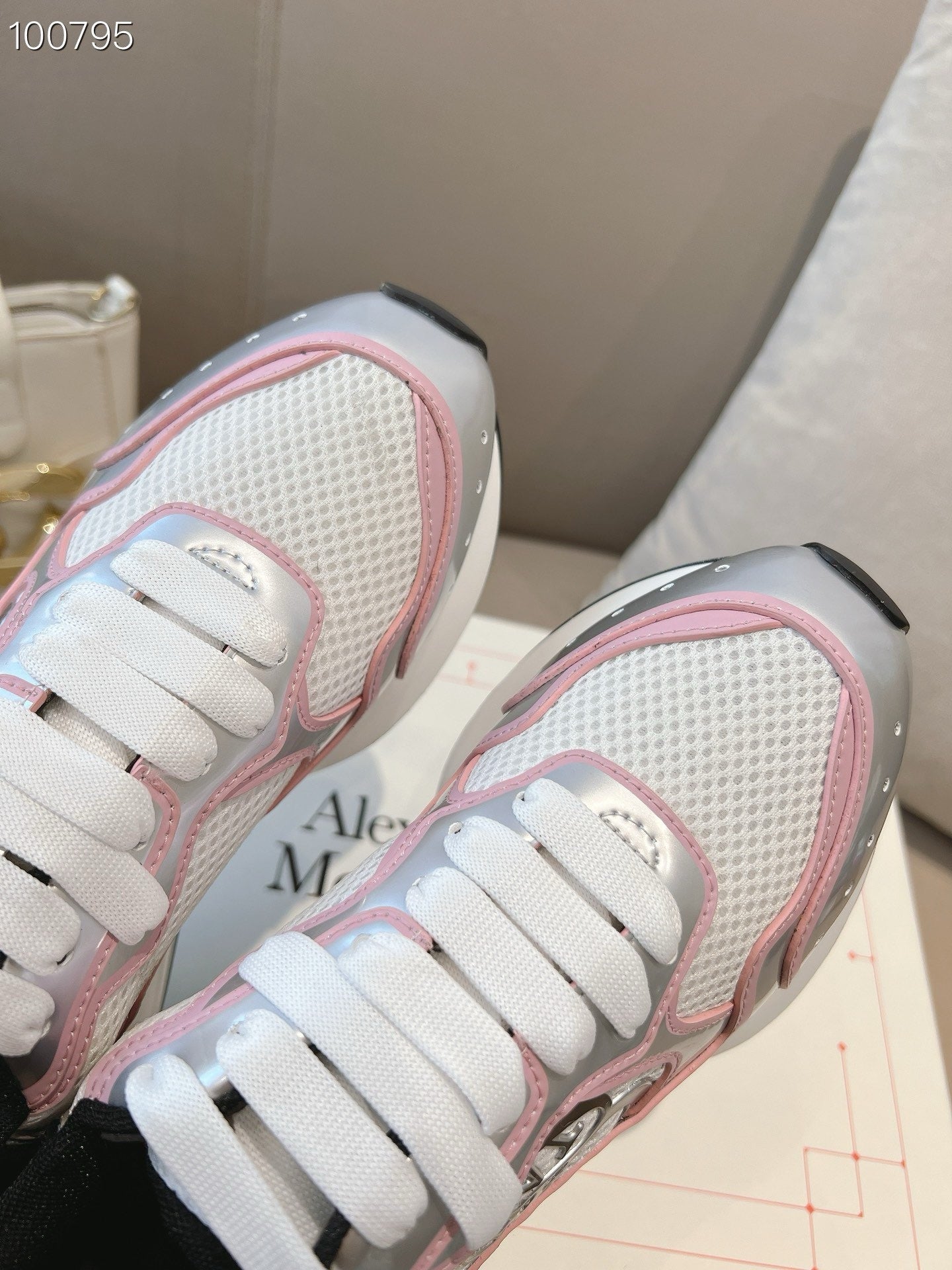 SNEAKERS ALEXANDER MCQUEEN SPRINT ROSE 3D