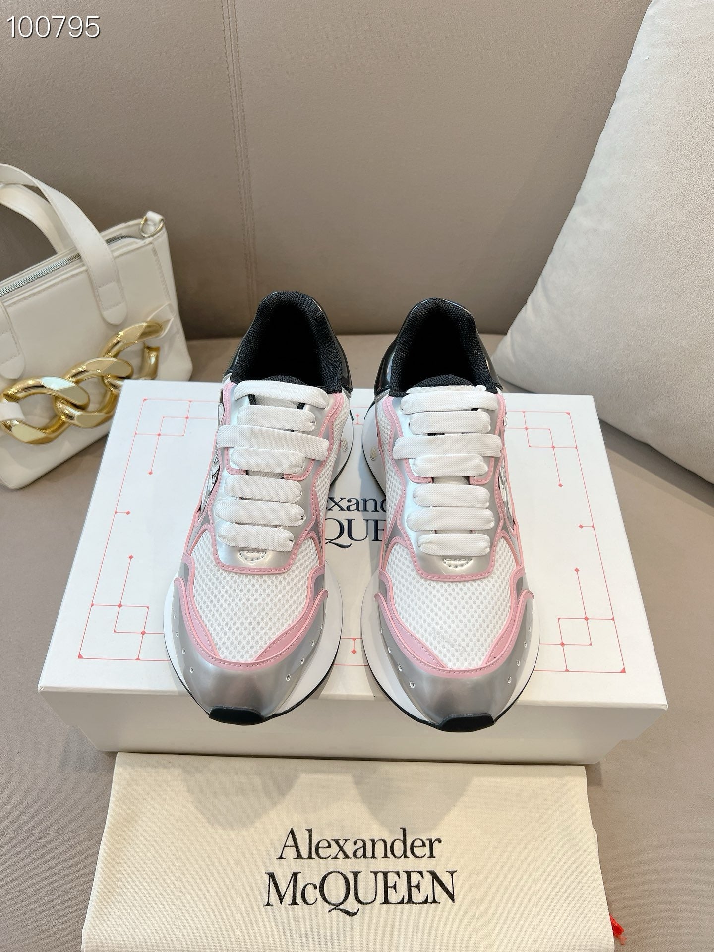 SNEAKERS ALEXANDER MCQUEEN SPRINT ROSE 3D