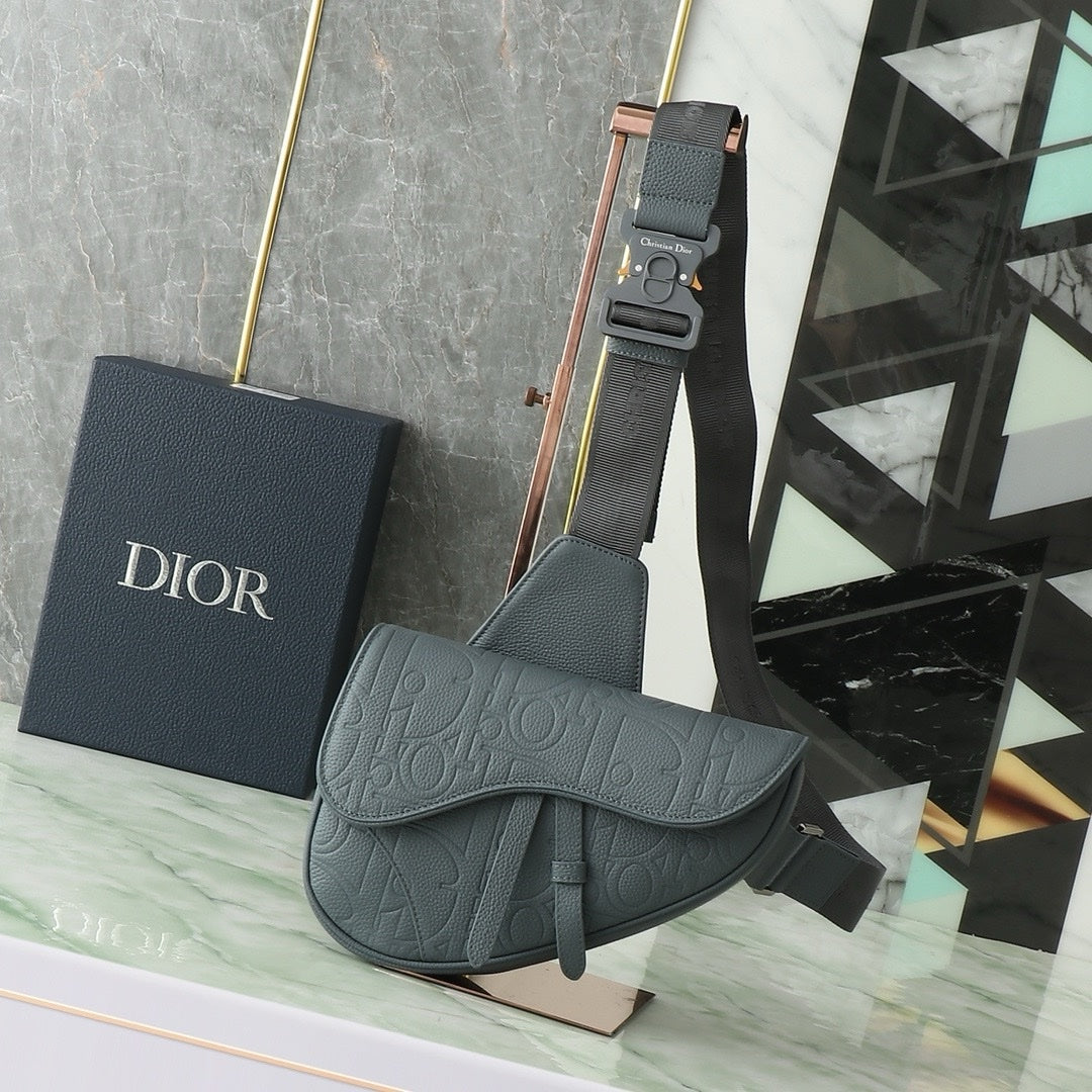 SACOCHE SADDLE DIOR GRIS