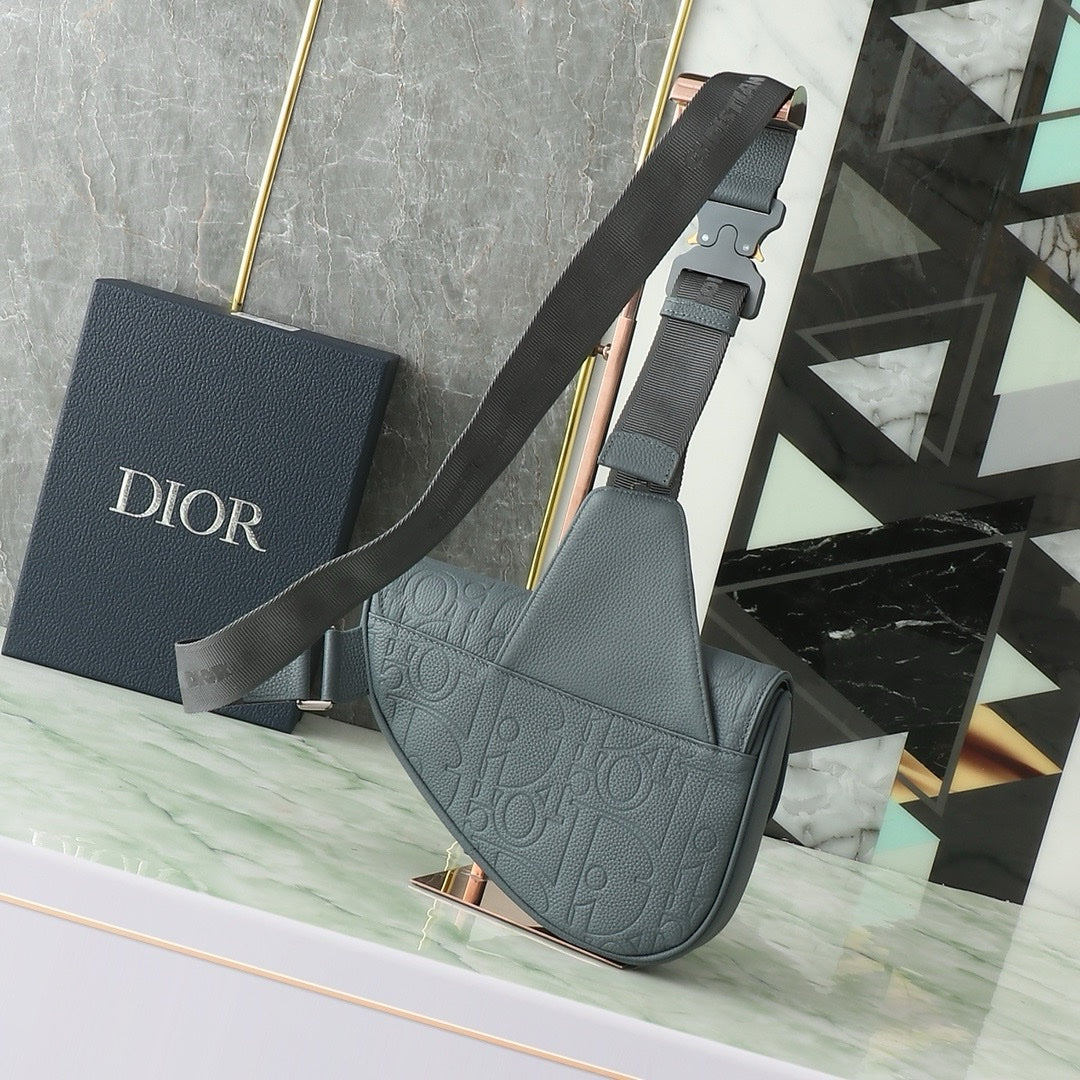 SACOCHE SADDLE DIOR GRIS