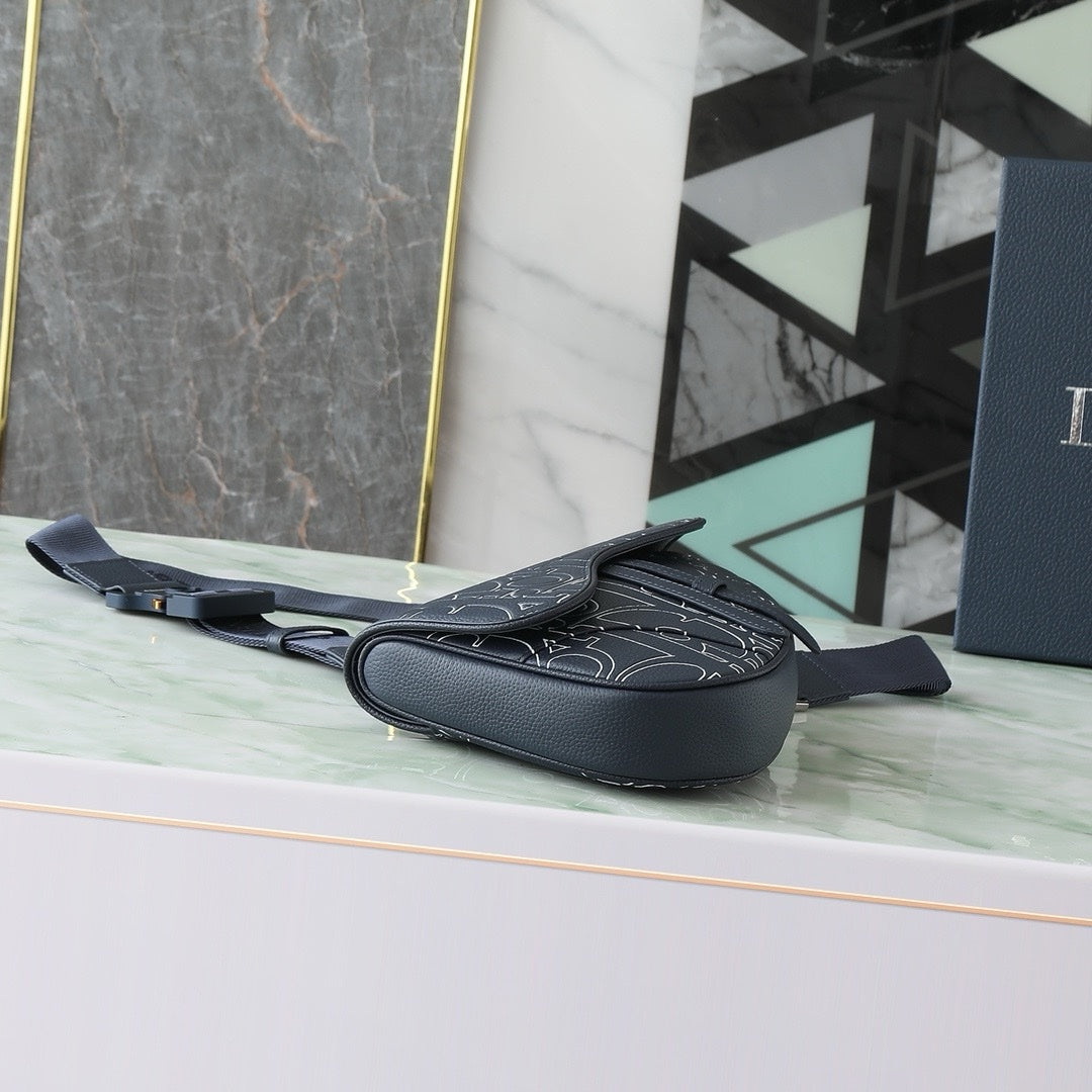 SACOCHE SADDLE DIOR BLEU MARINE