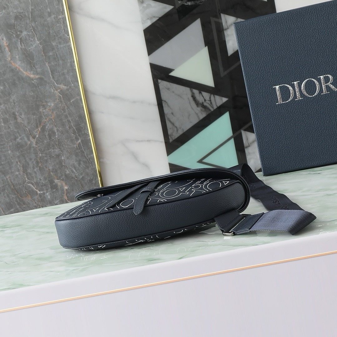 SACOCHE SADDLE DIOR BLEU MARINE