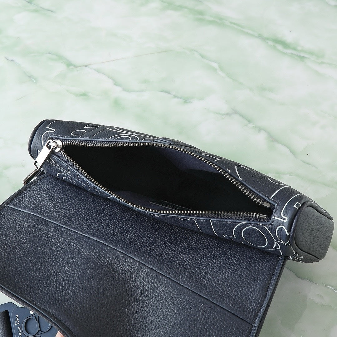 SACOCHE SADDLE DIOR BLEU MARINE