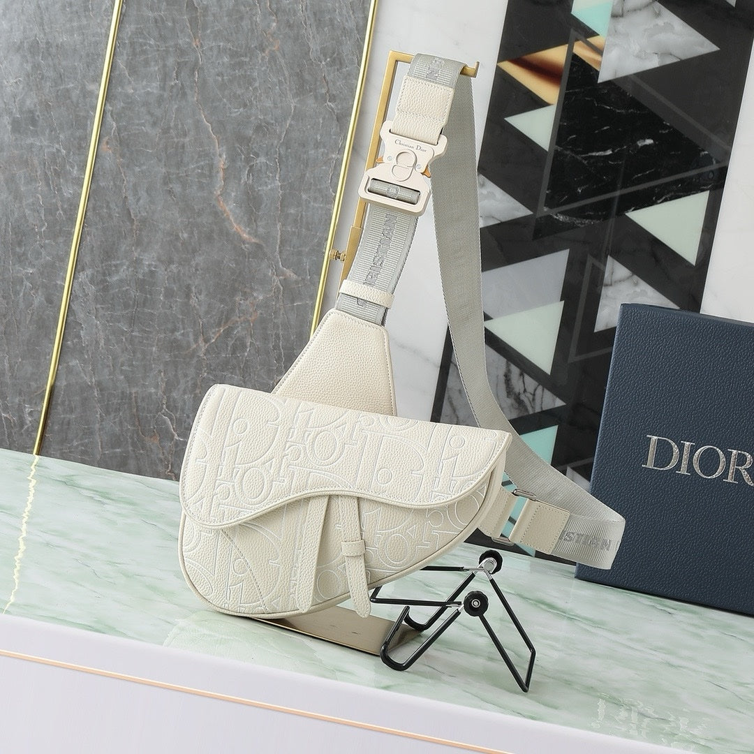SACOCHE SADDLE DIOR CRÈME