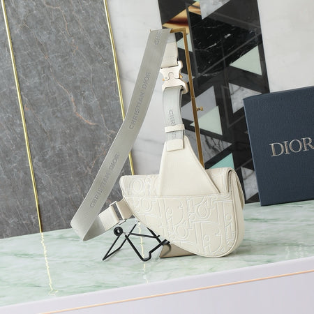 SACOCHE SADDLE DIOR CRÈME