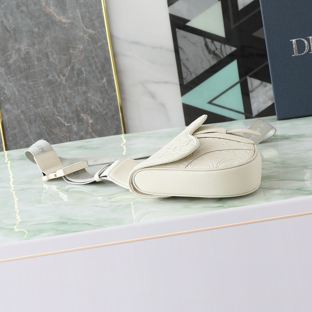 SACOCHE SADDLE DIOR CRÈME