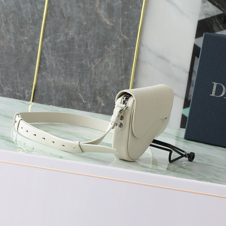 SACOCHE SADDLE DIOR MINI CRÈME