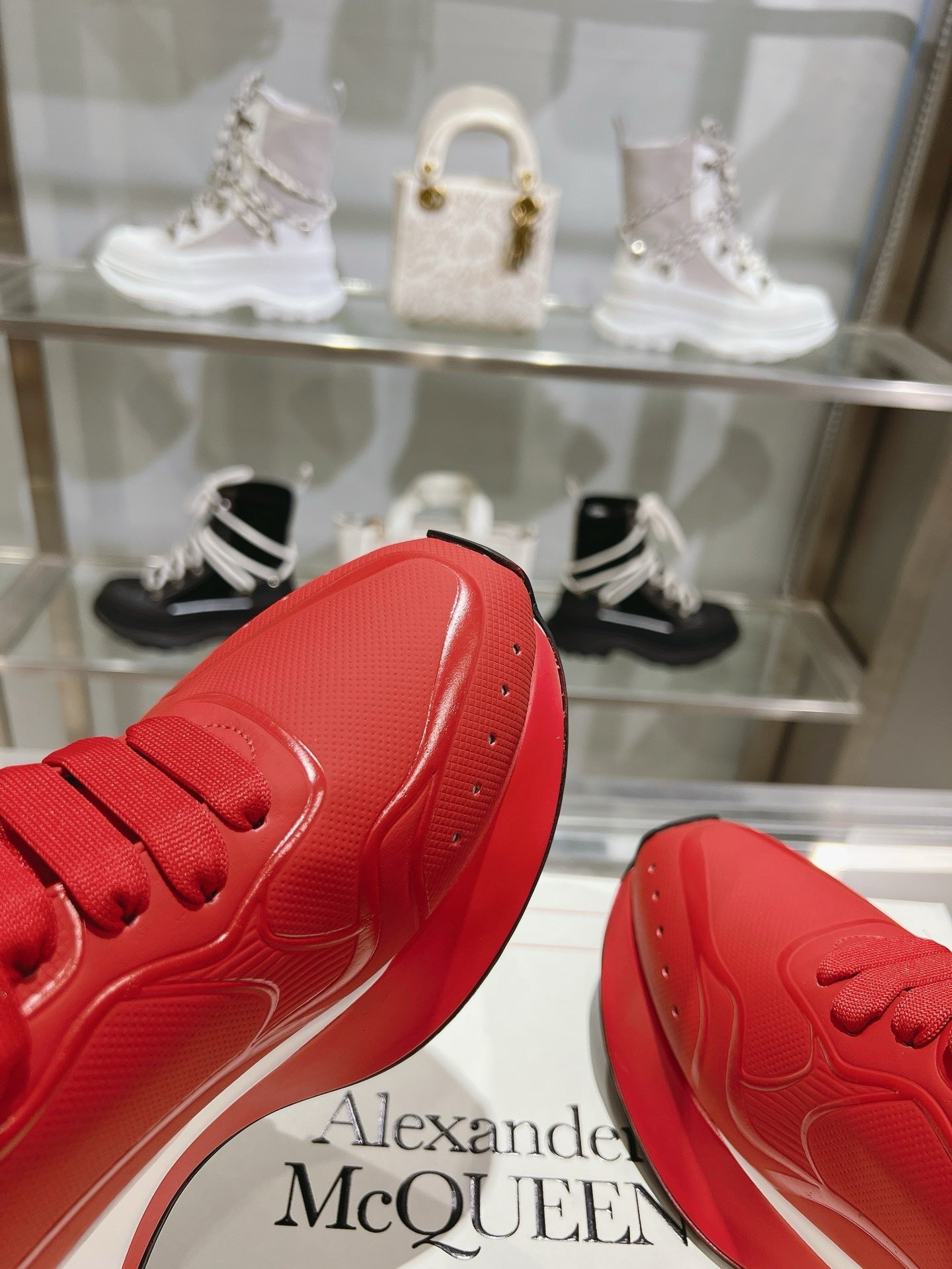SNEAKERS ALEXANDER MCQUEEN SPRINT ROUGE