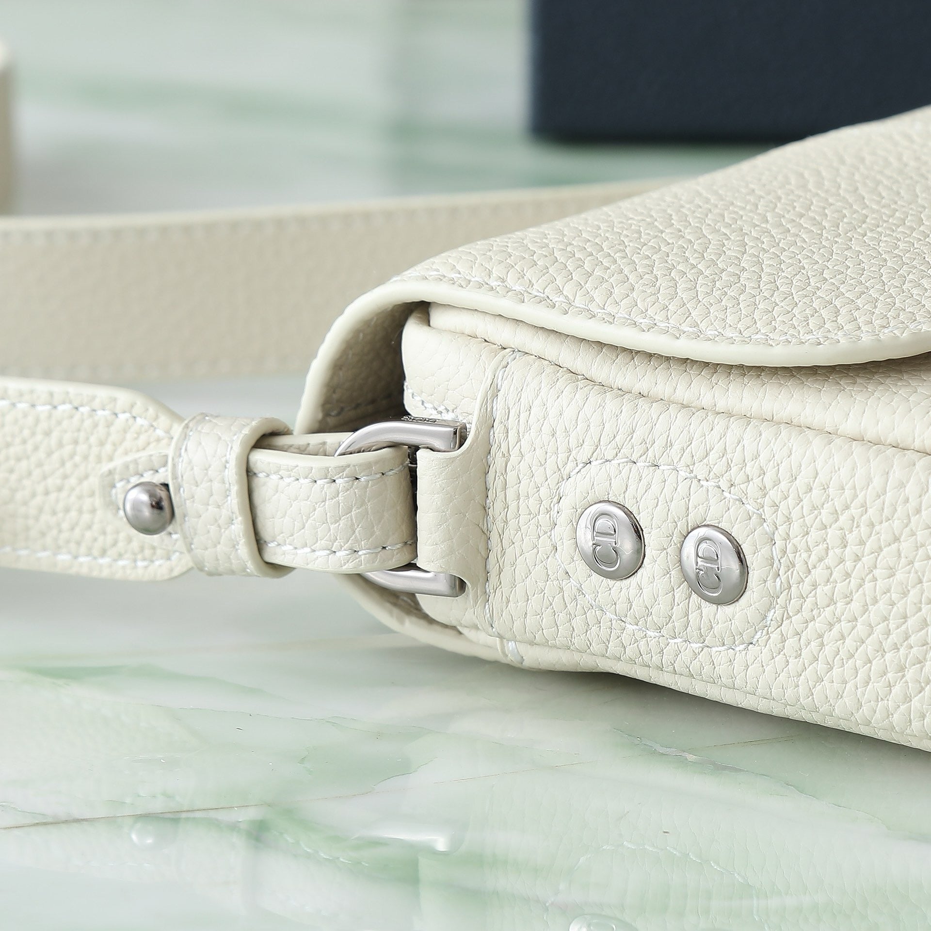 SACOCHE SADDLE DIOR MINI CRÈME