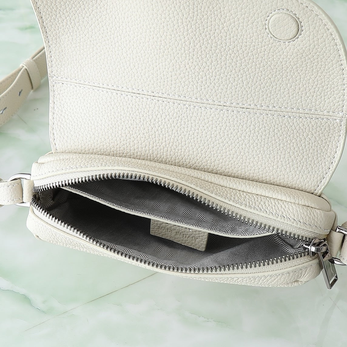 SACOCHE SADDLE DIOR MINI CRÈME