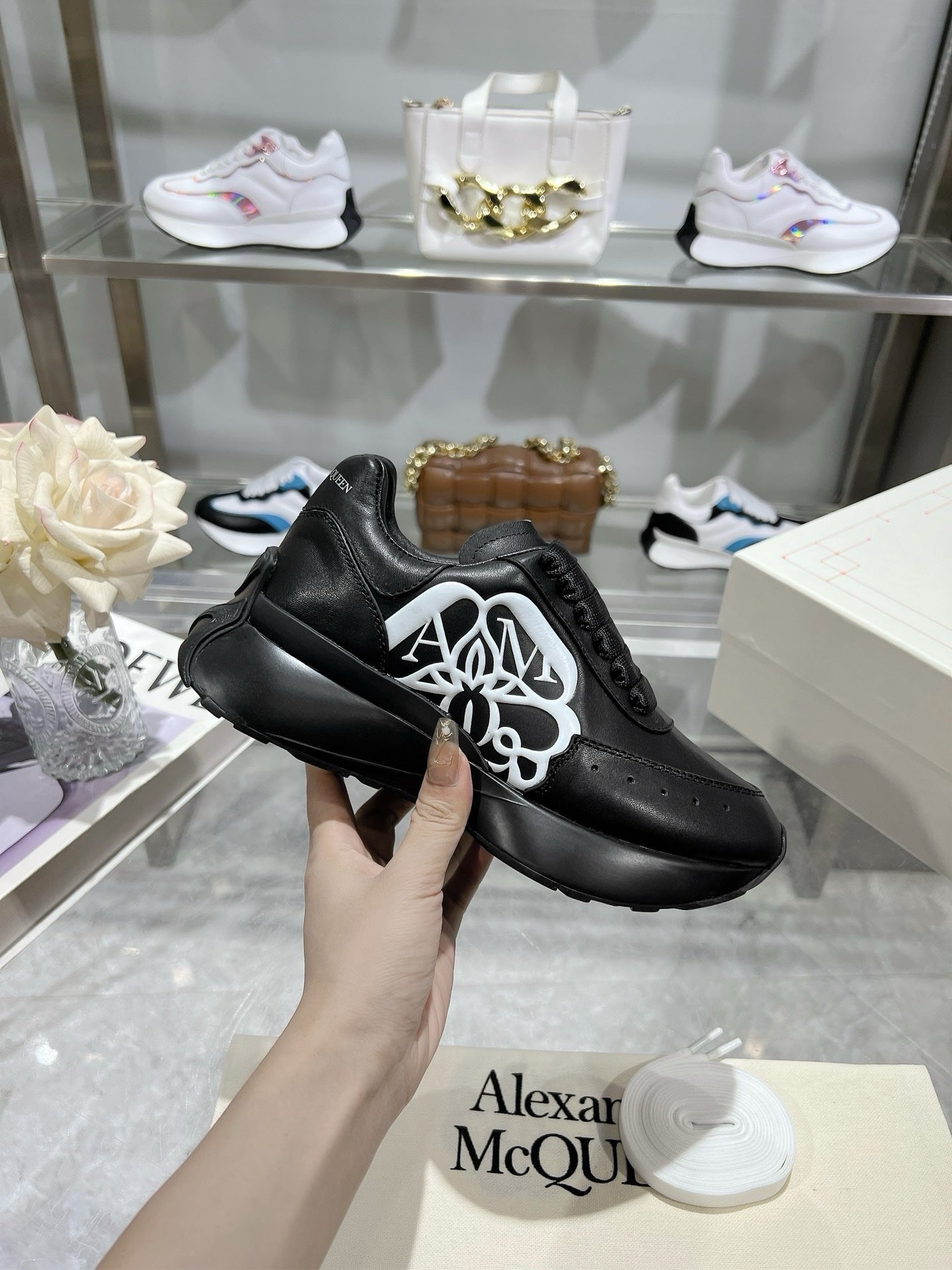 SNEAKERS ALEXANDER MCQUEEN SPRINT NOIR