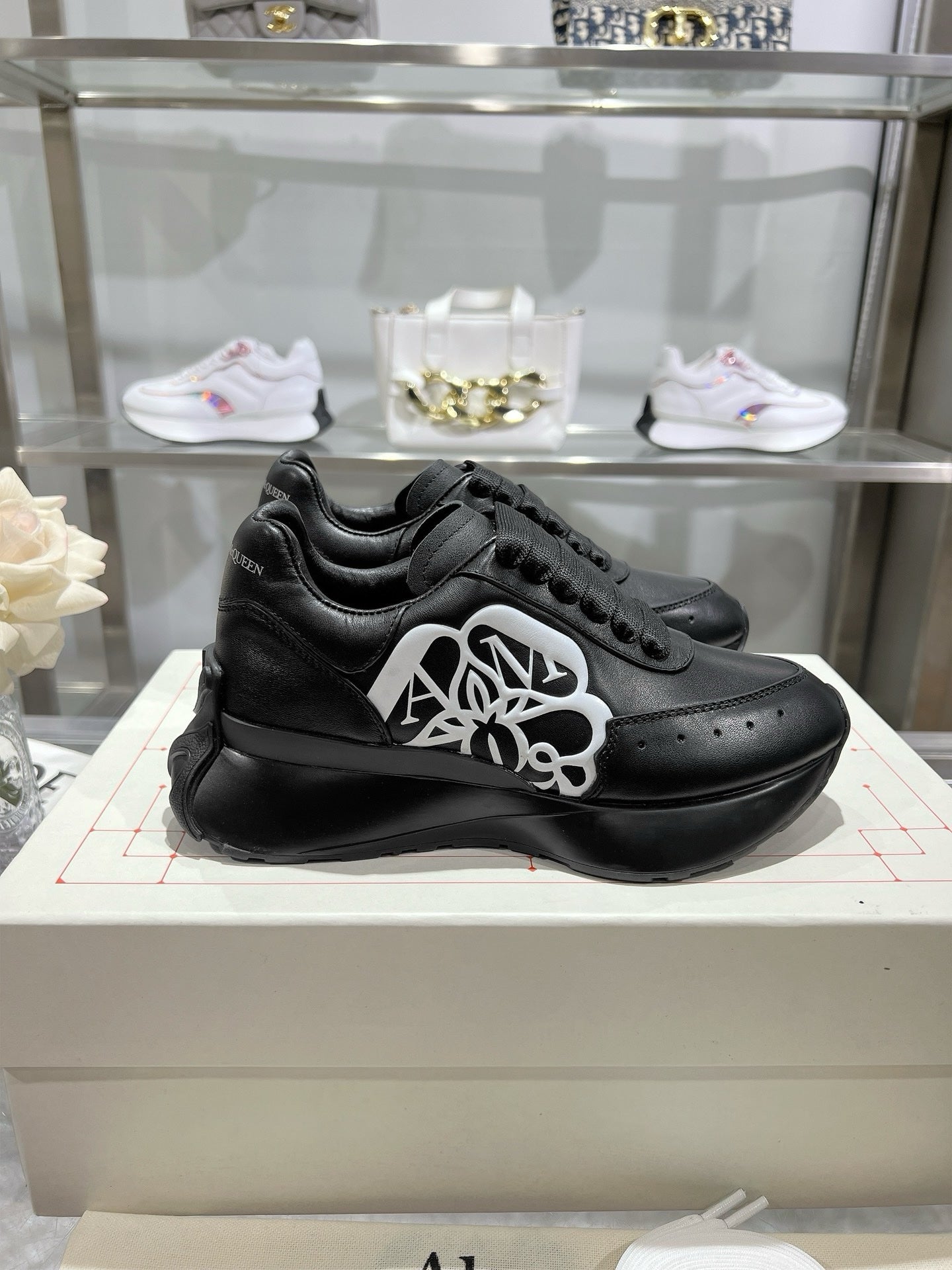 SNEAKERS ALEXANDER MCQUEEN SPRINT NOIR