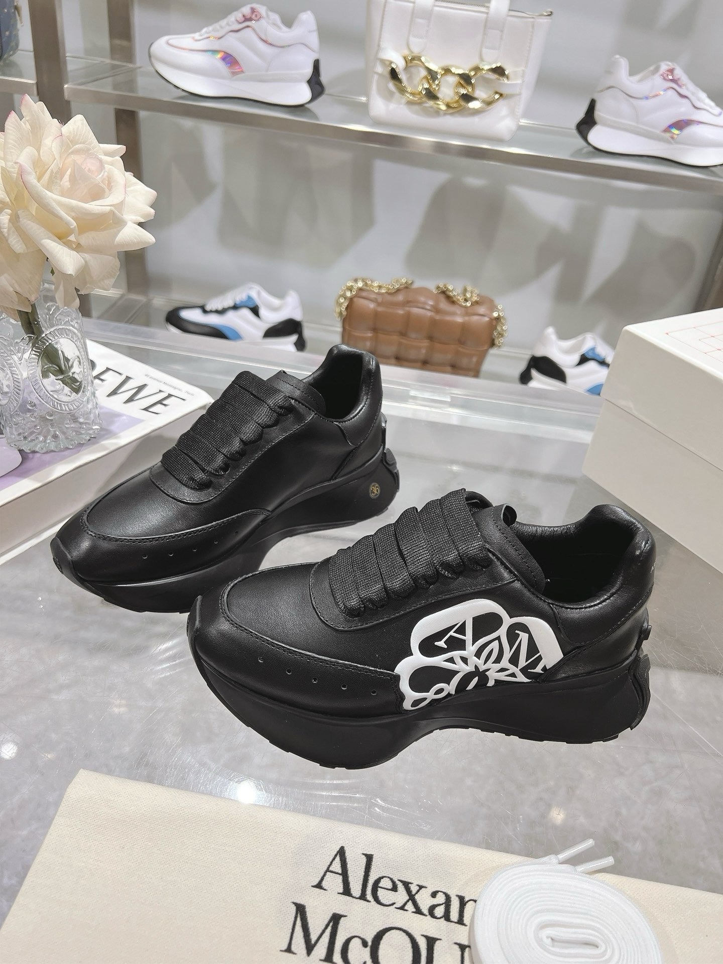 SNEAKERS ALEXANDER MCQUEEN SPRINT NOIR