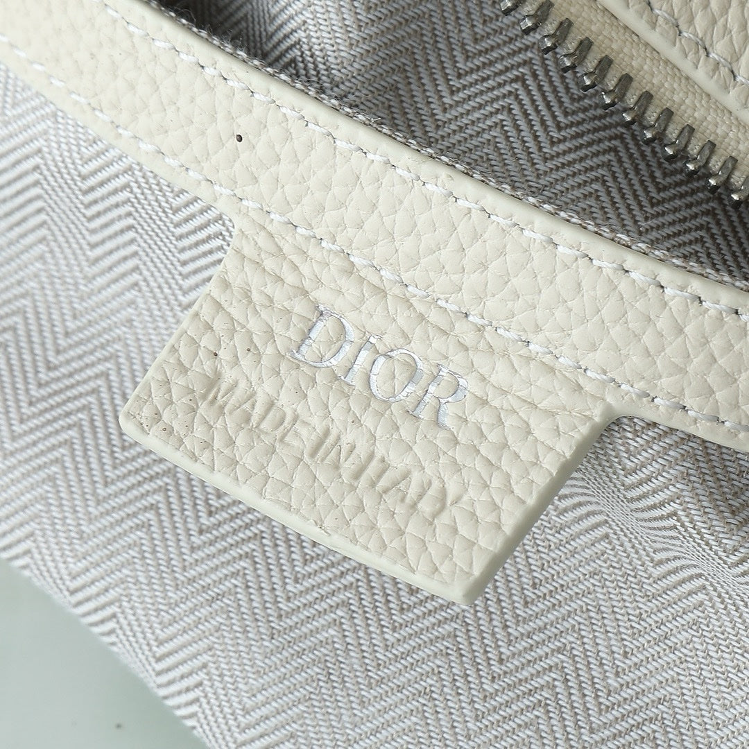 SACOCHE SADDLE DIOR MINI CRÈME