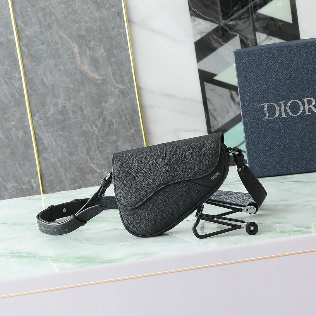 SACOCHE SADDLE DIOR MINI NOIR