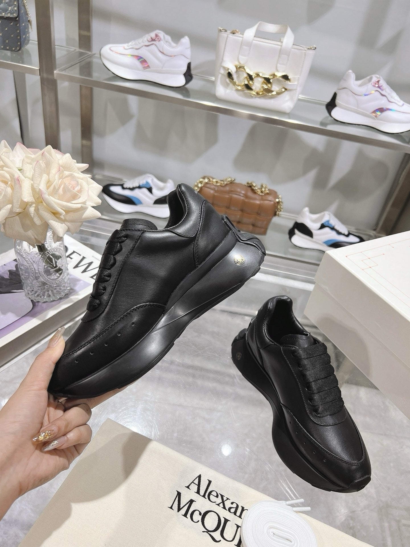 SNEAKERS ALEXANDER MCQUEEN SPRINT NOIR