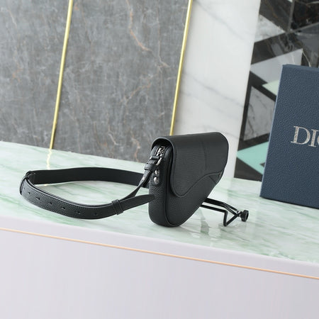 SACOCHE SADDLE DIOR MINI NOIR