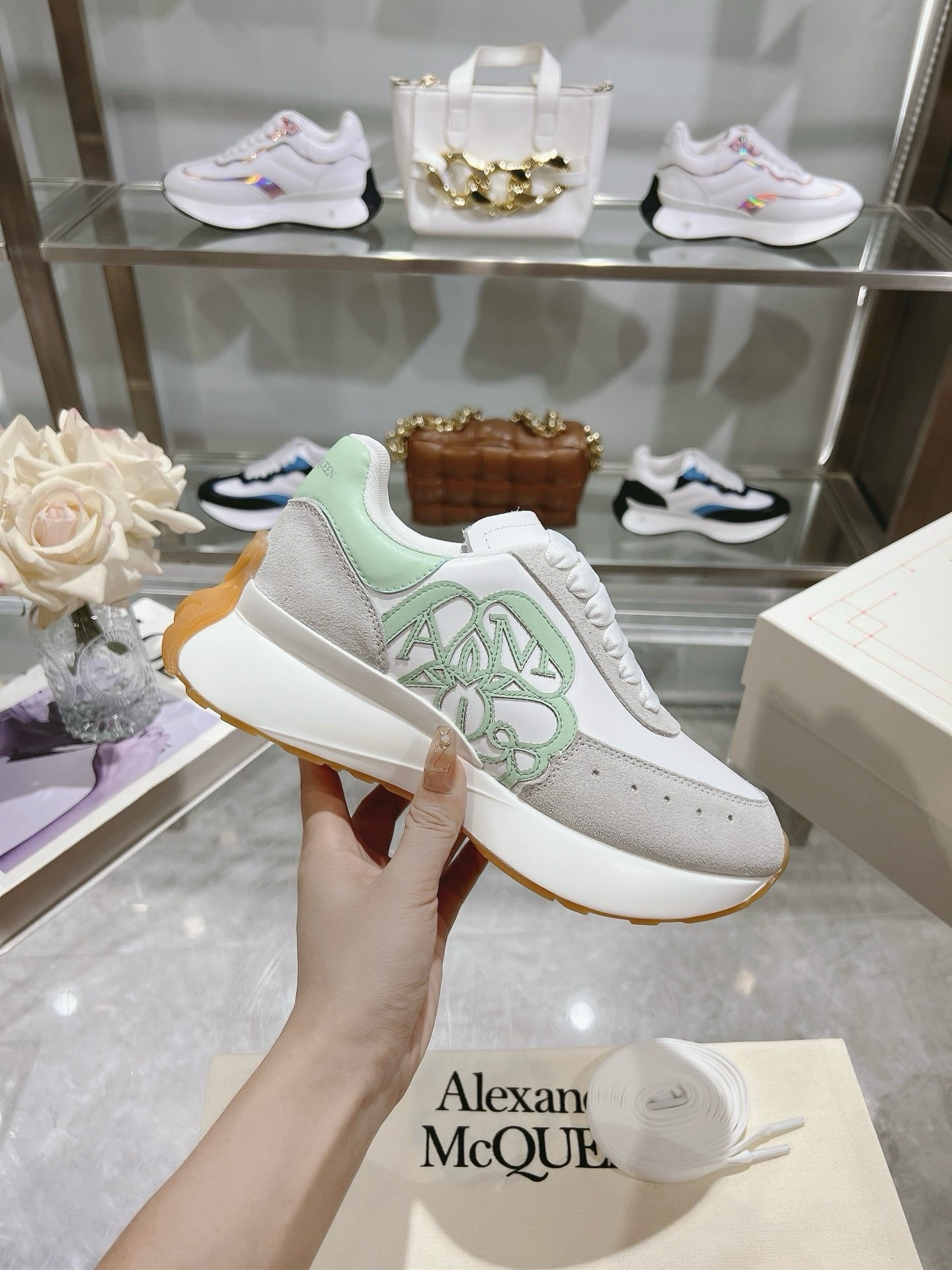 SNEAKERS ALEXANDER MCQUEEN SPRINT VERT