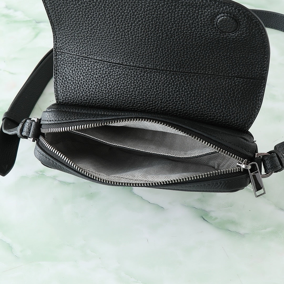 SACOCHE SADDLE DIOR MINI NOIR