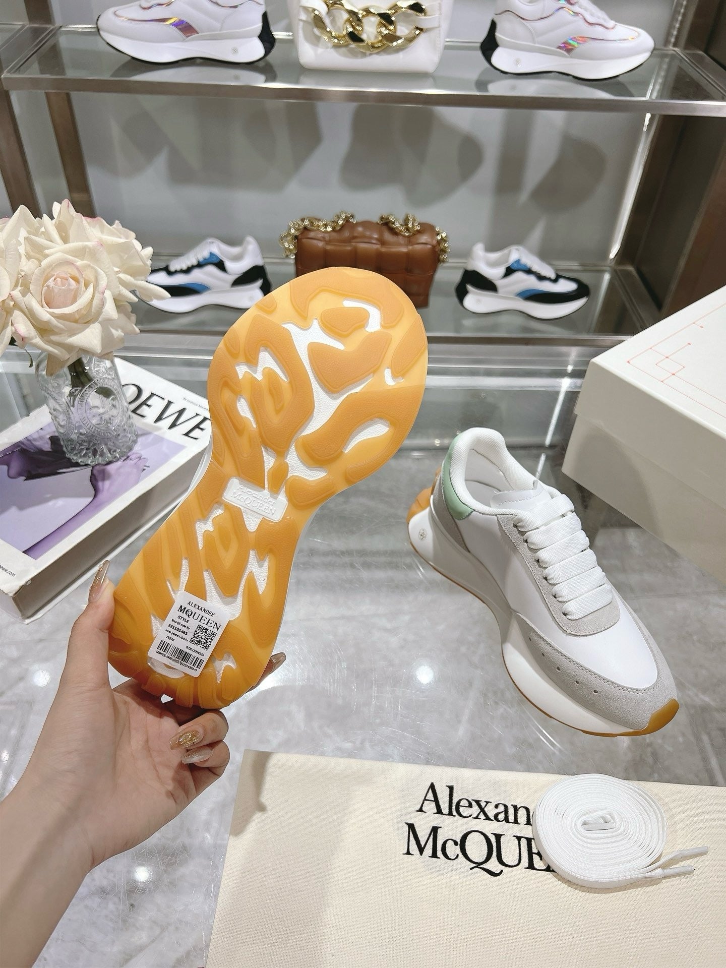SNEAKERS ALEXANDER MCQUEEN SPRINT VERT