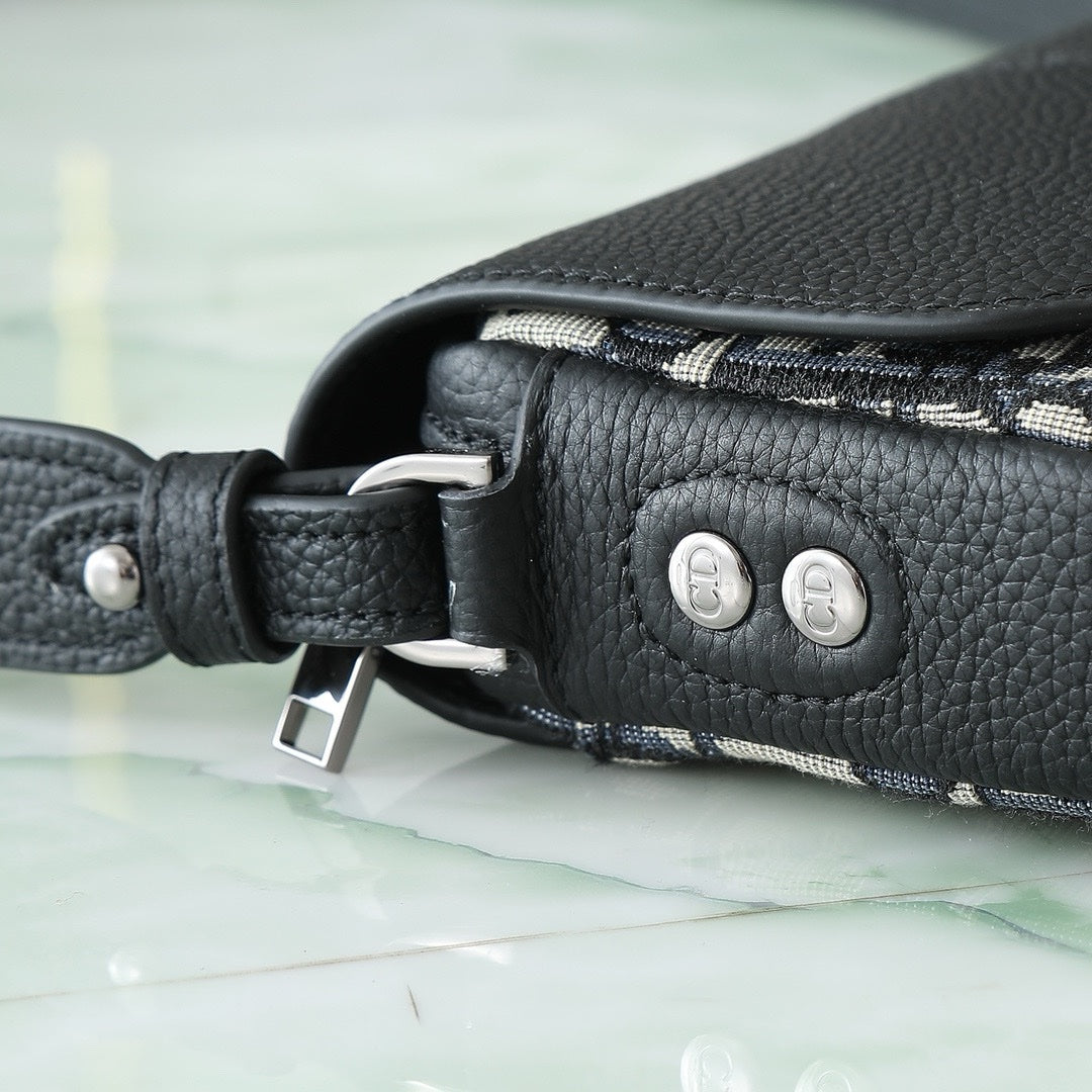 SACOCHE SADDLE DIOR MINI OBLIQUE BEIGE