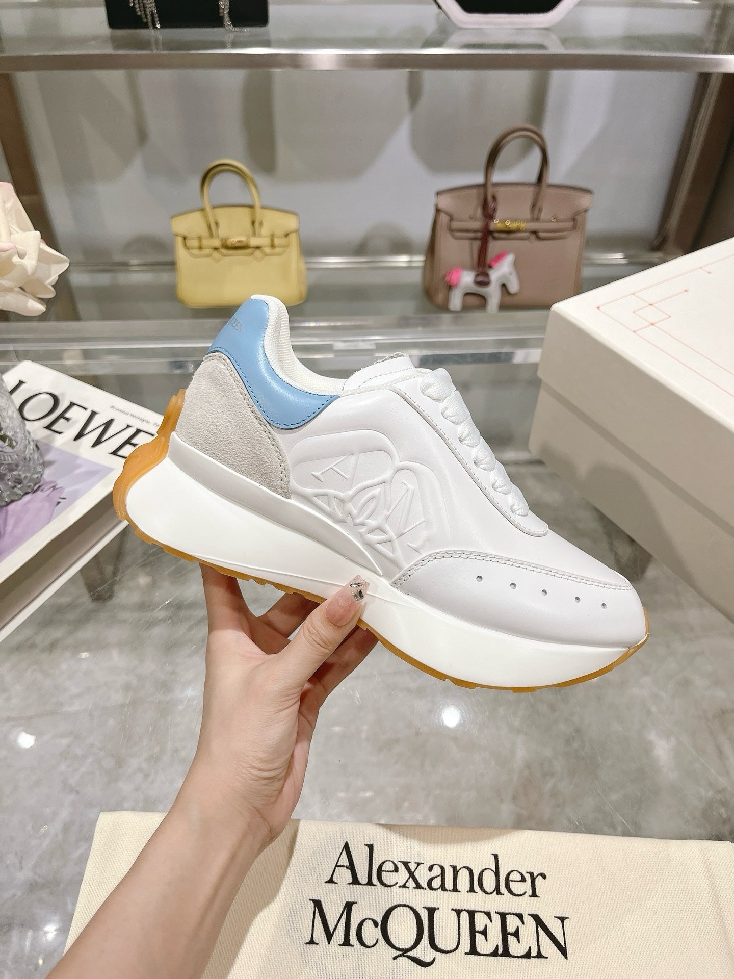 SNEAKERS ALEXANDER MCQUEEN SPRINT BLANC