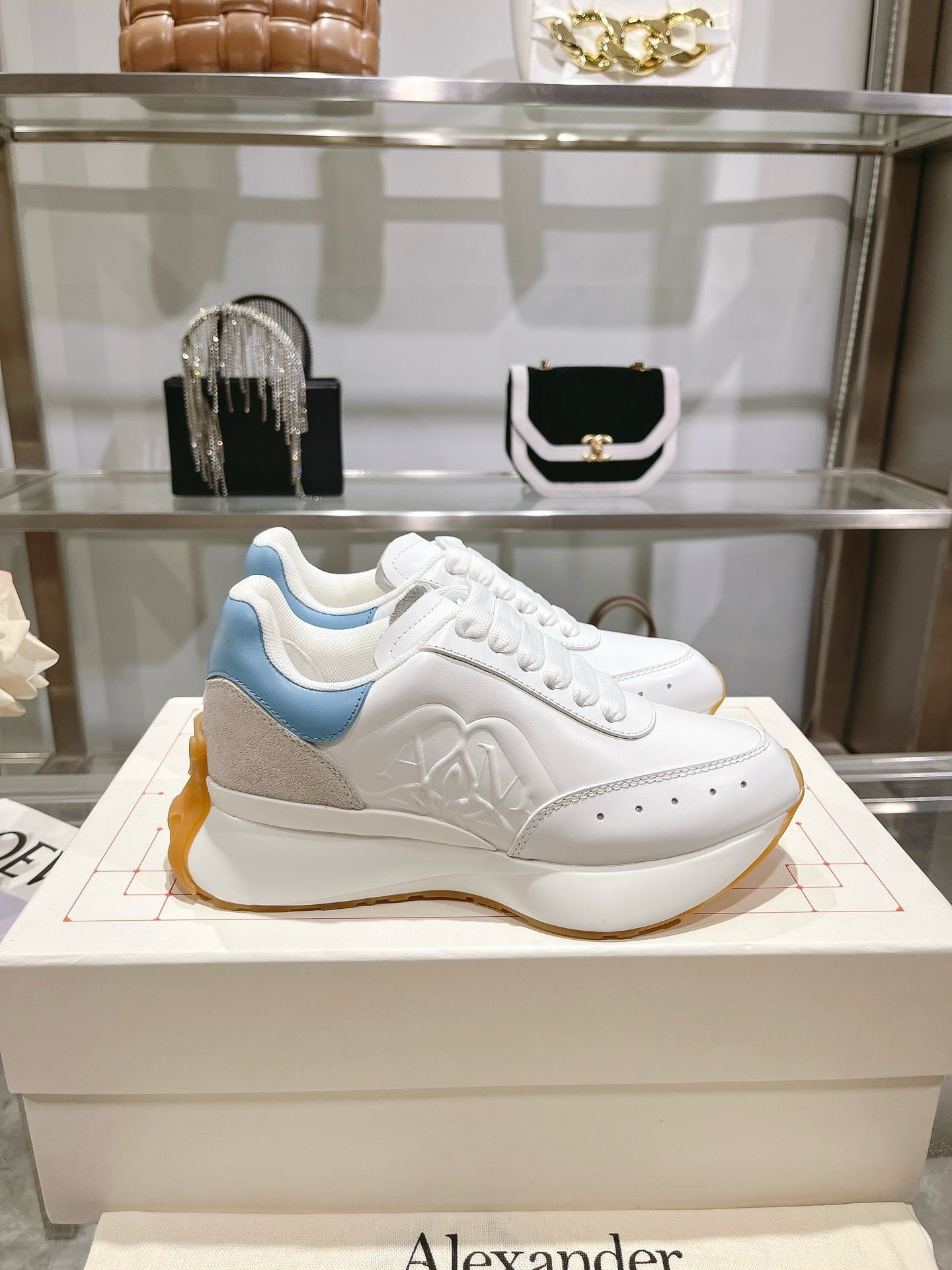 SNEAKERS ALEXANDER MCQUEEN SPRINT BLANC