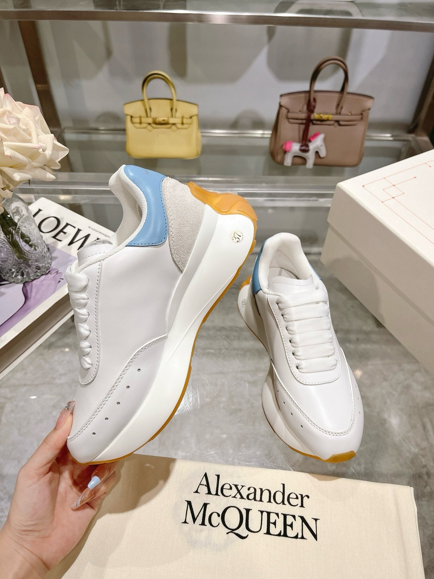 SNEAKERS ALEXANDER MCQUEEN SPRINT BLANC